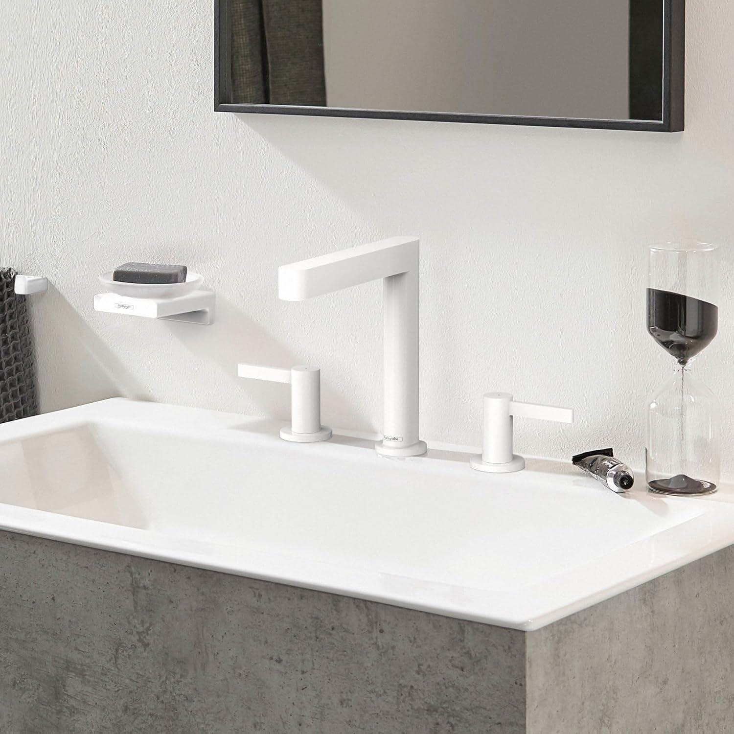 hansgrohe Finoris Wide-spread Faucet 160 with Pop-up Drain, 1.2 GPM