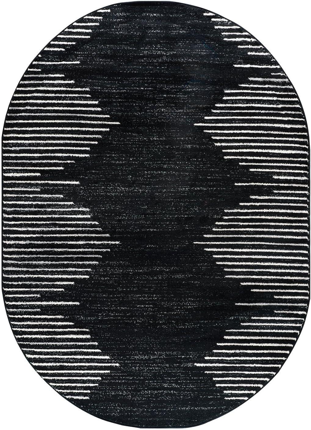 World Rug Gallery Bohemian Stripe Area Rug