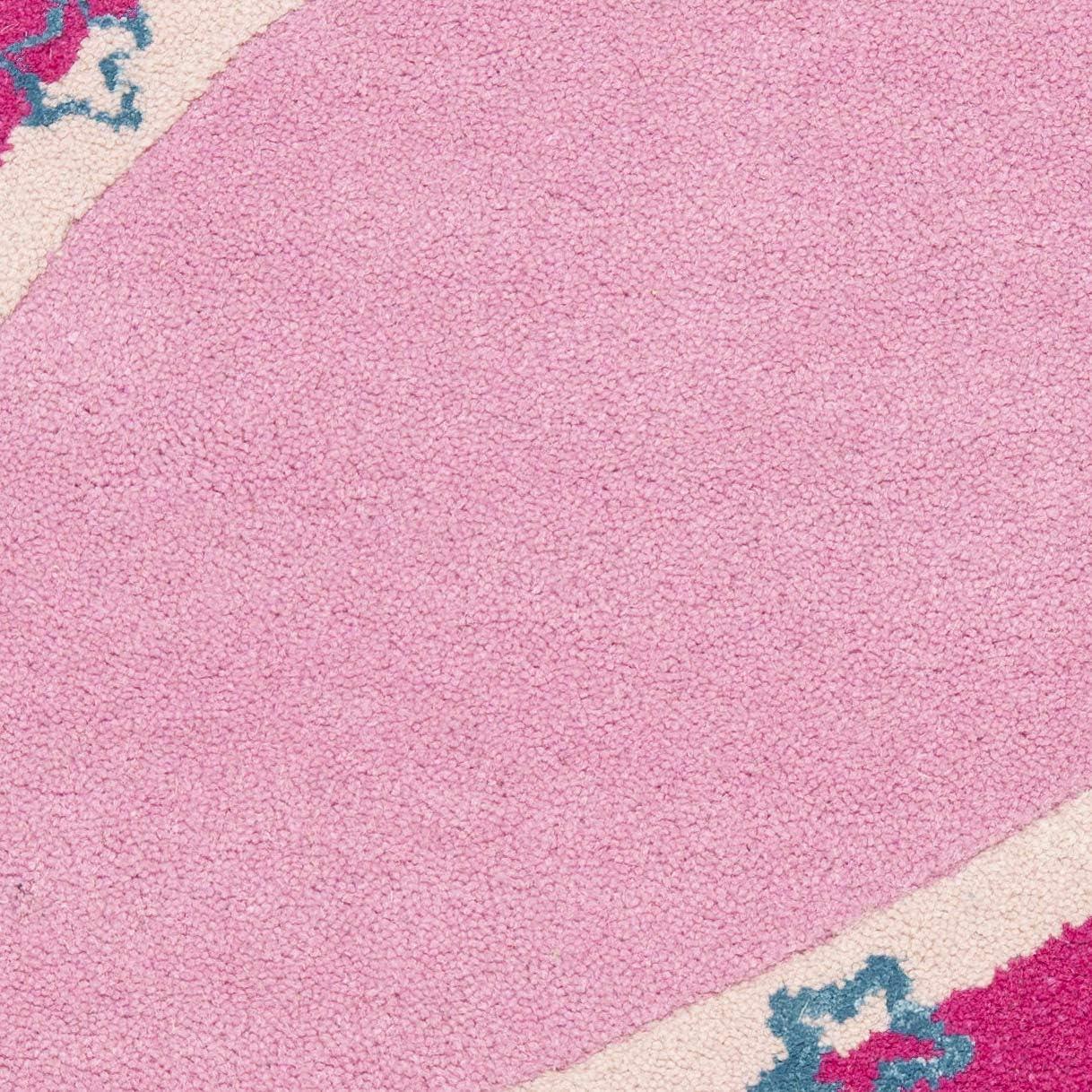 Safavieh Kids SFK338 Hand Tufted Indoor Area Rug - Green/Pink - 5'x8' - Safavieh