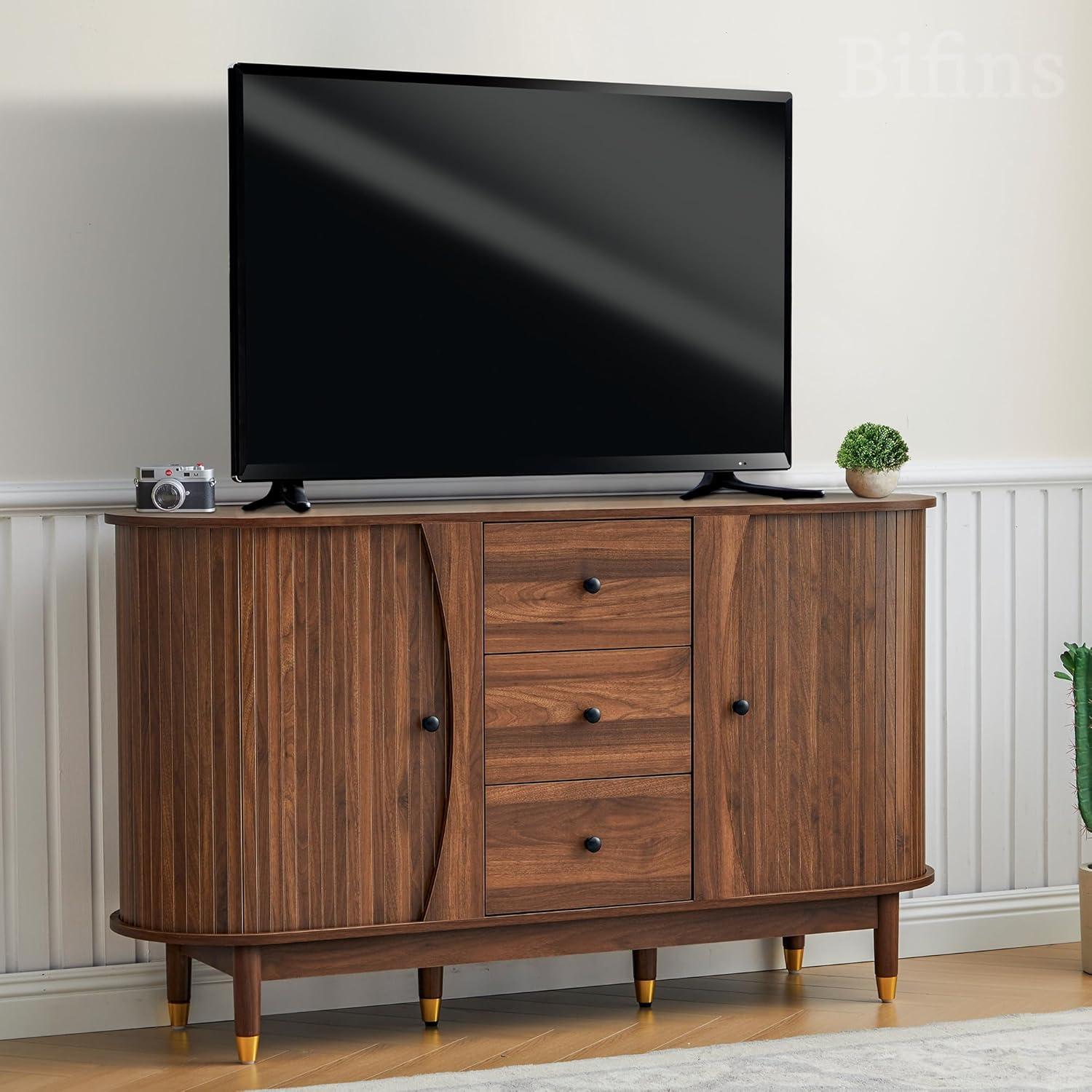 George Oliver Evana 55"Sideboard with 3 Drawer