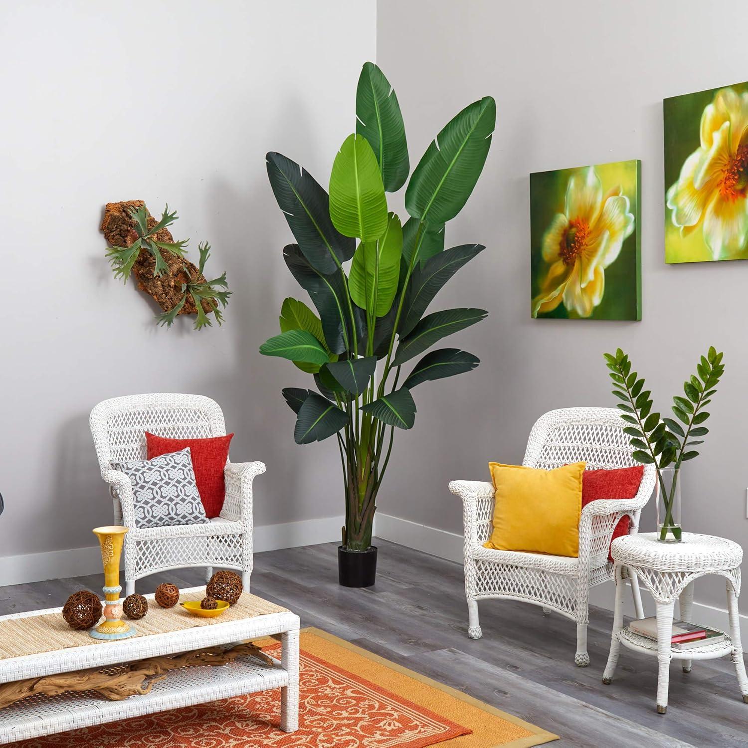 Nearly Natural 8’ Traveler's Palm Artificial tree