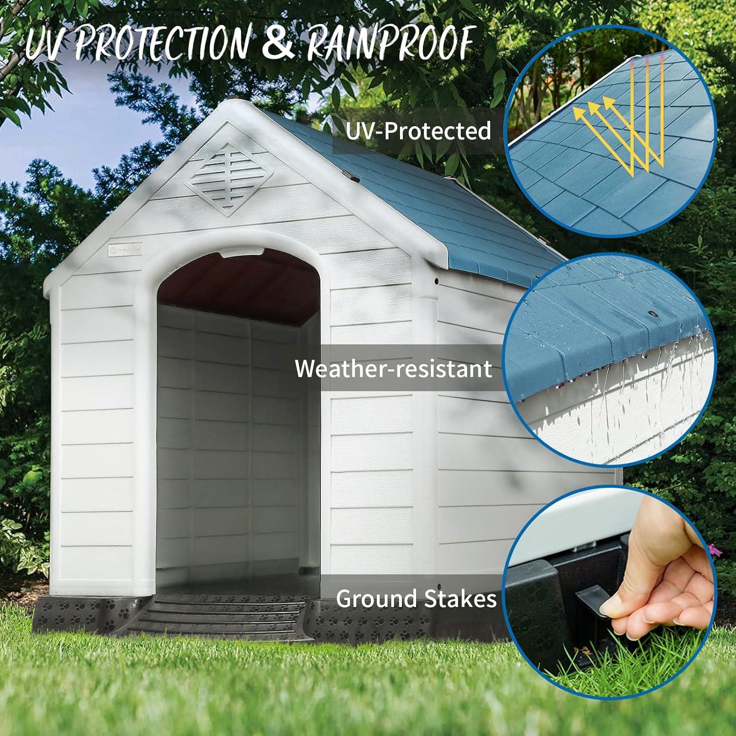 Tucker Murphy Pet™ Aunyae Plastic Portable Dog House