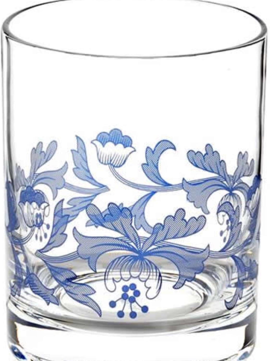 Spode Blue Italian Double Old Fashioned Glasses