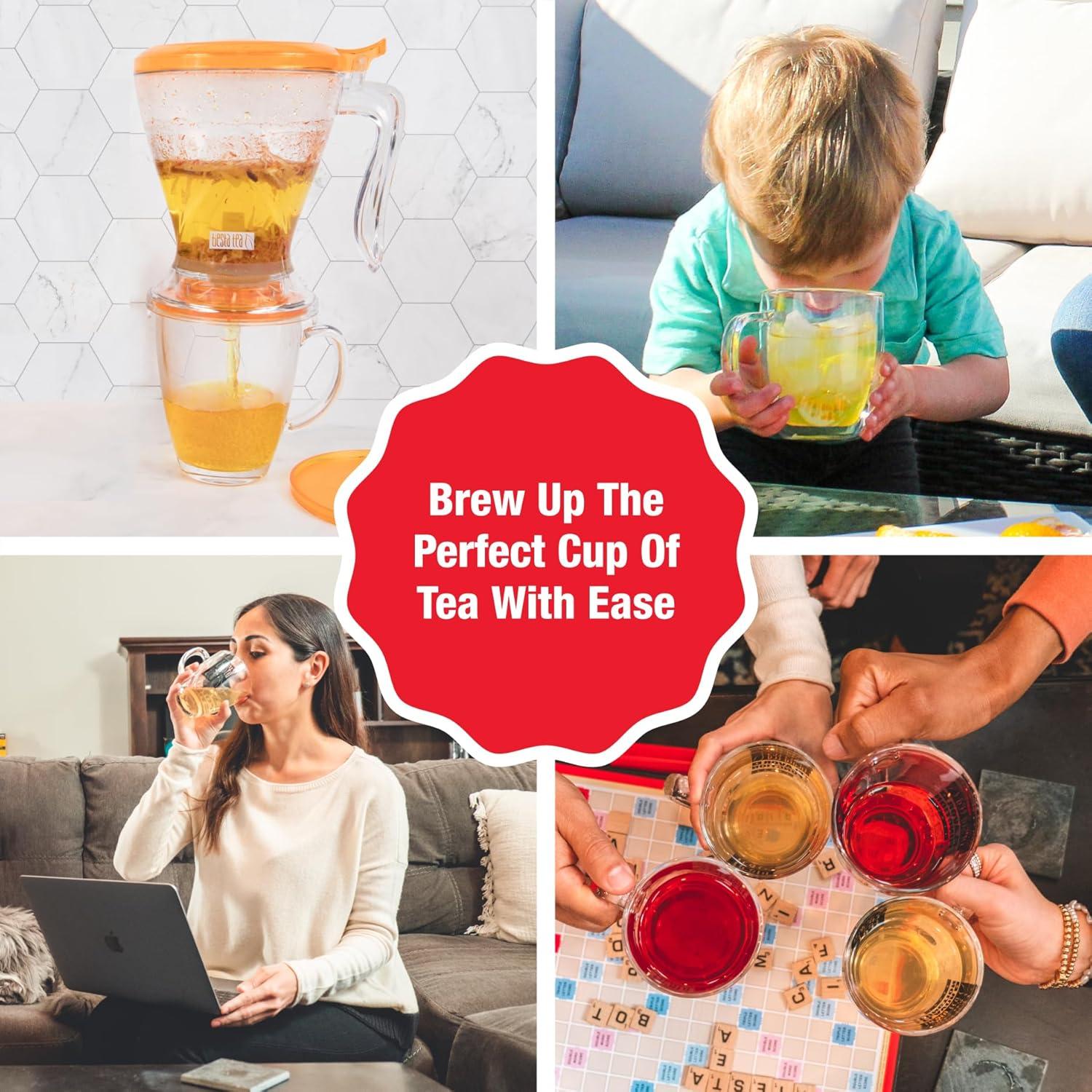 Tiesta Tea - Brewmaster Tea Infuser, 16 oz Steeper for Loose Leaf Tea