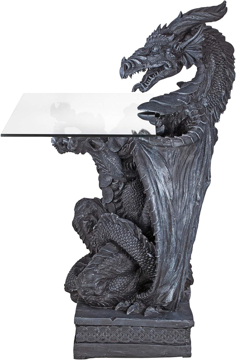 Subservient Dragon 27.5'' Console Table