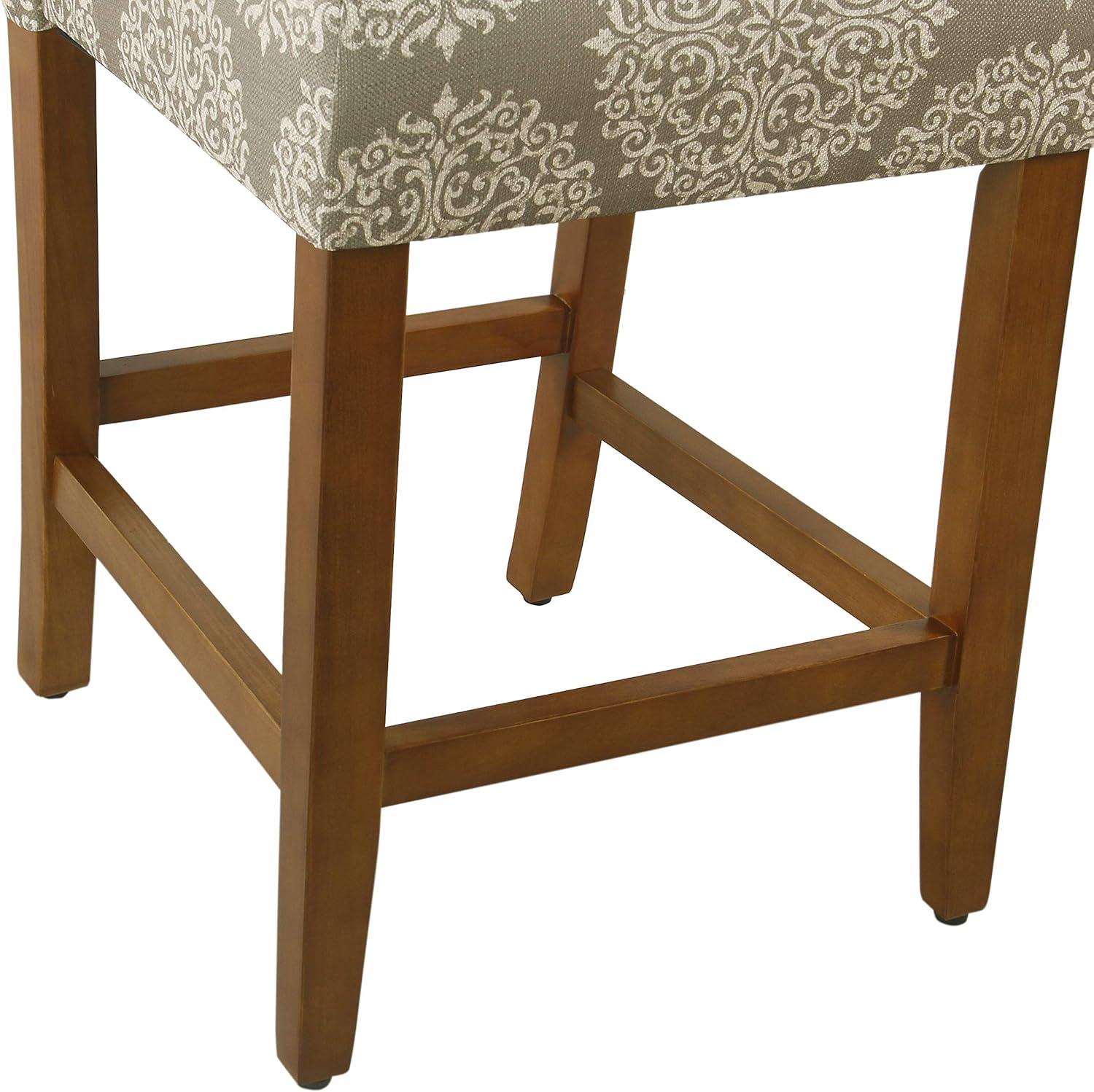 24" Upholstered Counter Height Barstool - HomePop