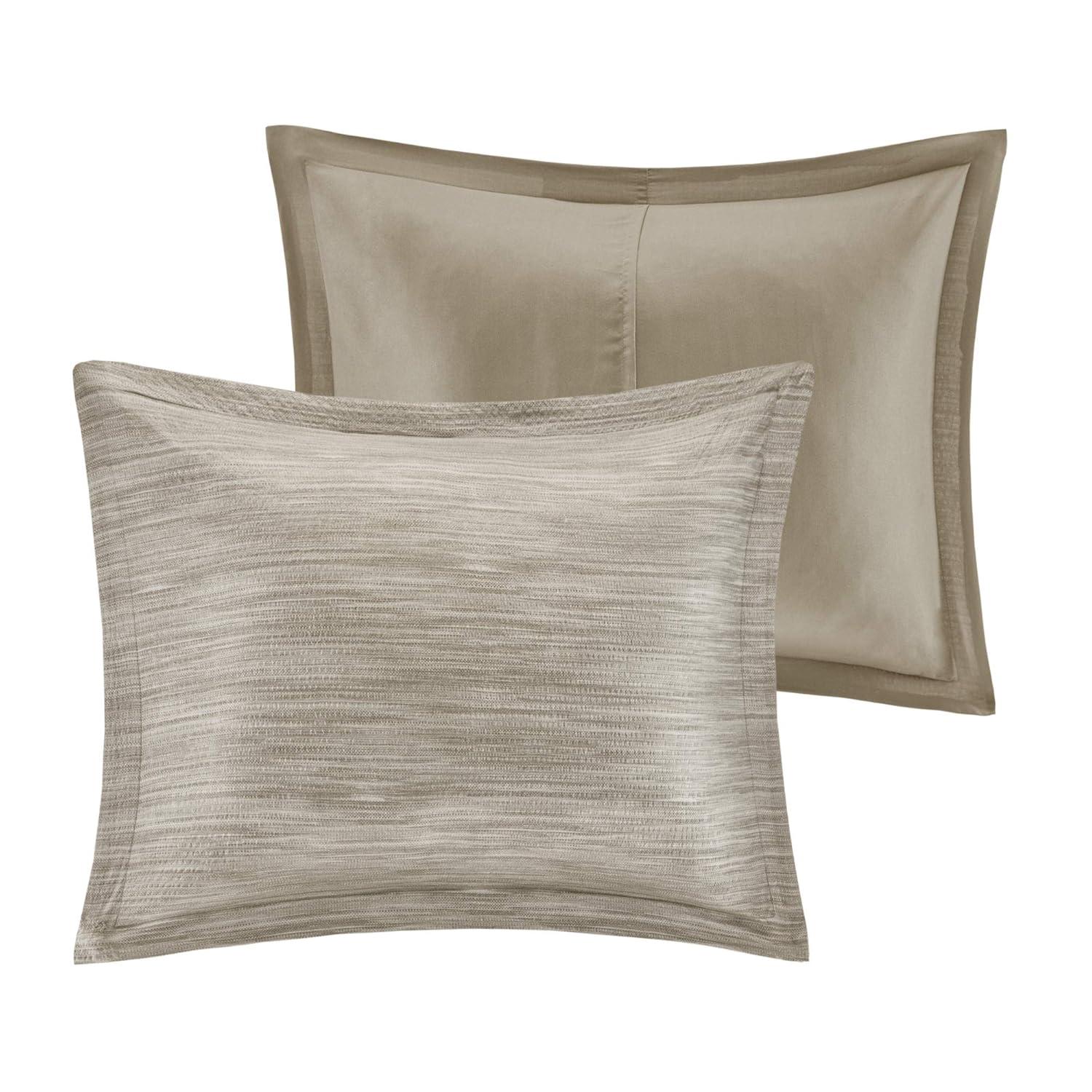 Madison Park Walter 7 Piece Printed Weave Seersucker Comforter Set