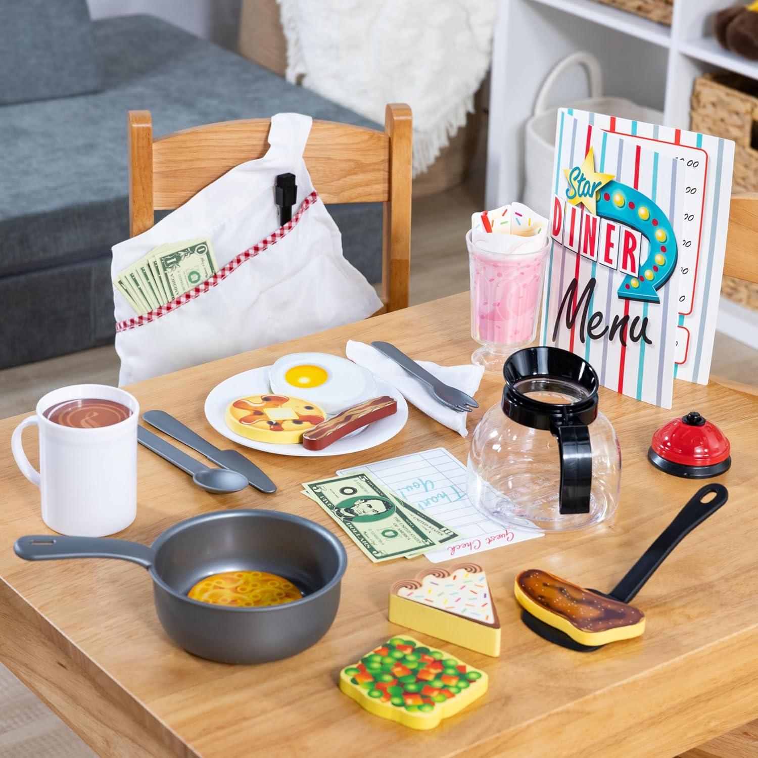 Melissa & Doug Melissa & Doug Star Diner Restaurant Play Set
