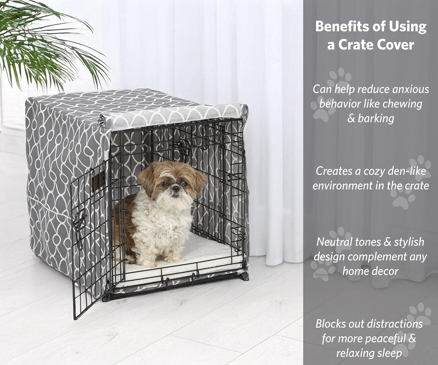 Midwest Homes For Pets MidWest Homes for Pets QuietTime Defender Crate Cover