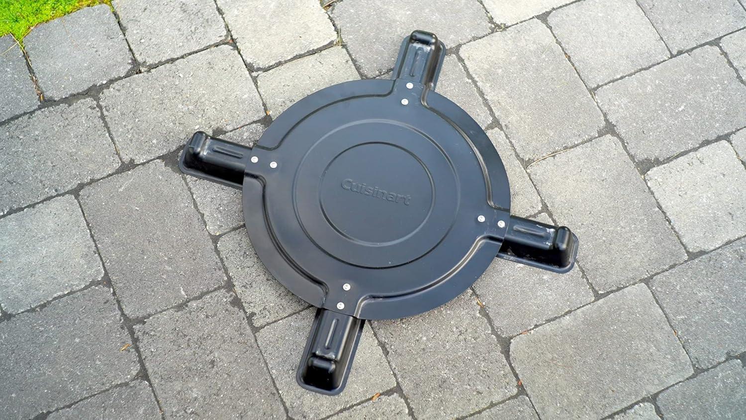 Cuisinart 2pc Fire Pit Riser & Heat Deflector Stand