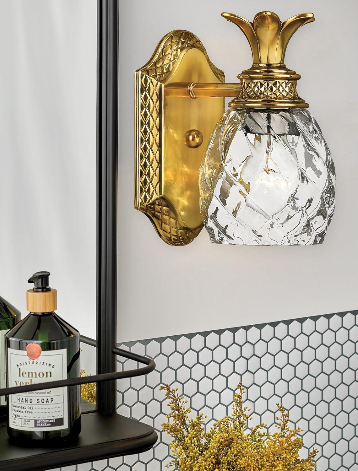 Plantation 1-Light Pineapple Accent Wall Sconce