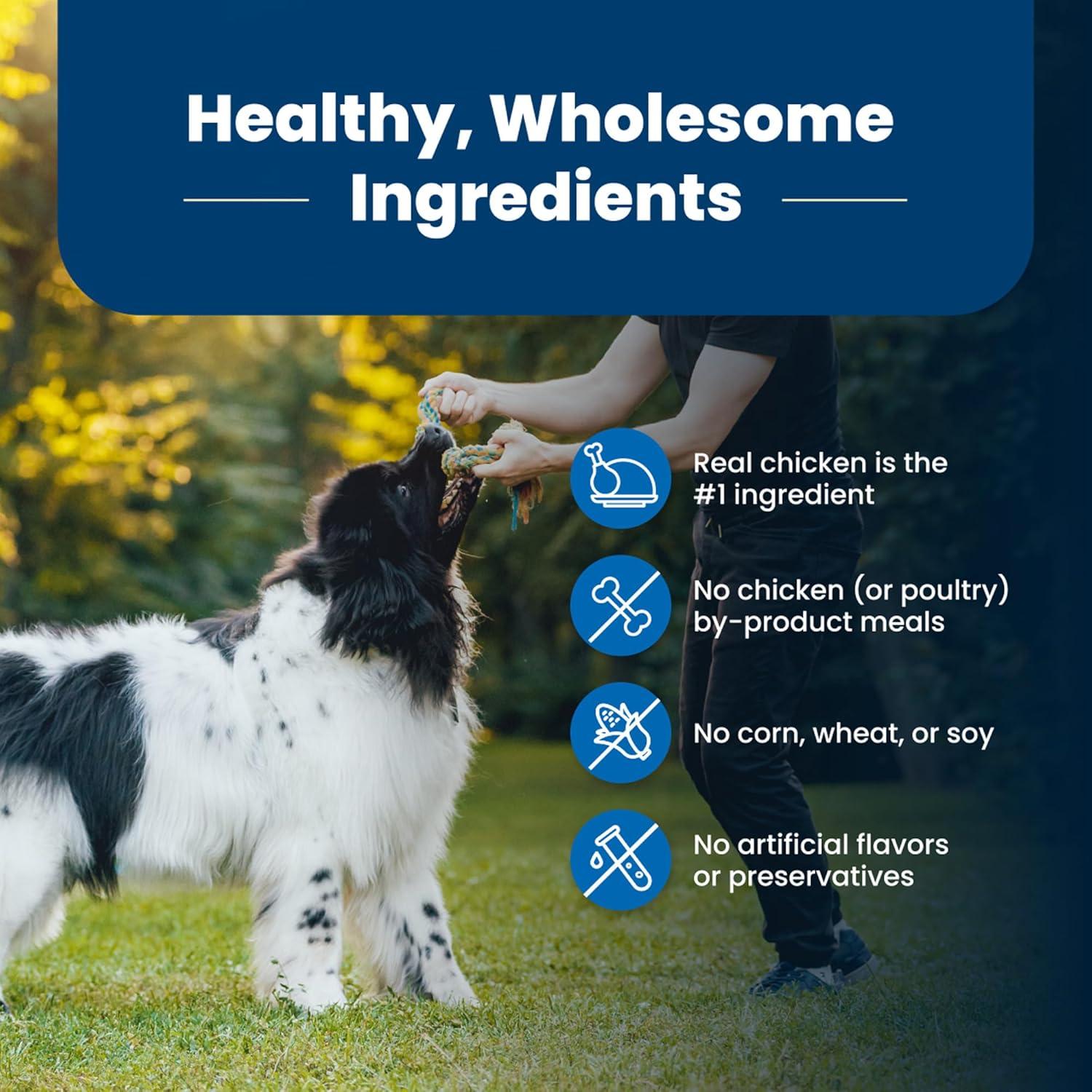Blue Buffalo Life Protection Formula Natural Adult Dry Dog Food with Chicken and Brown Rice - 30lbs
