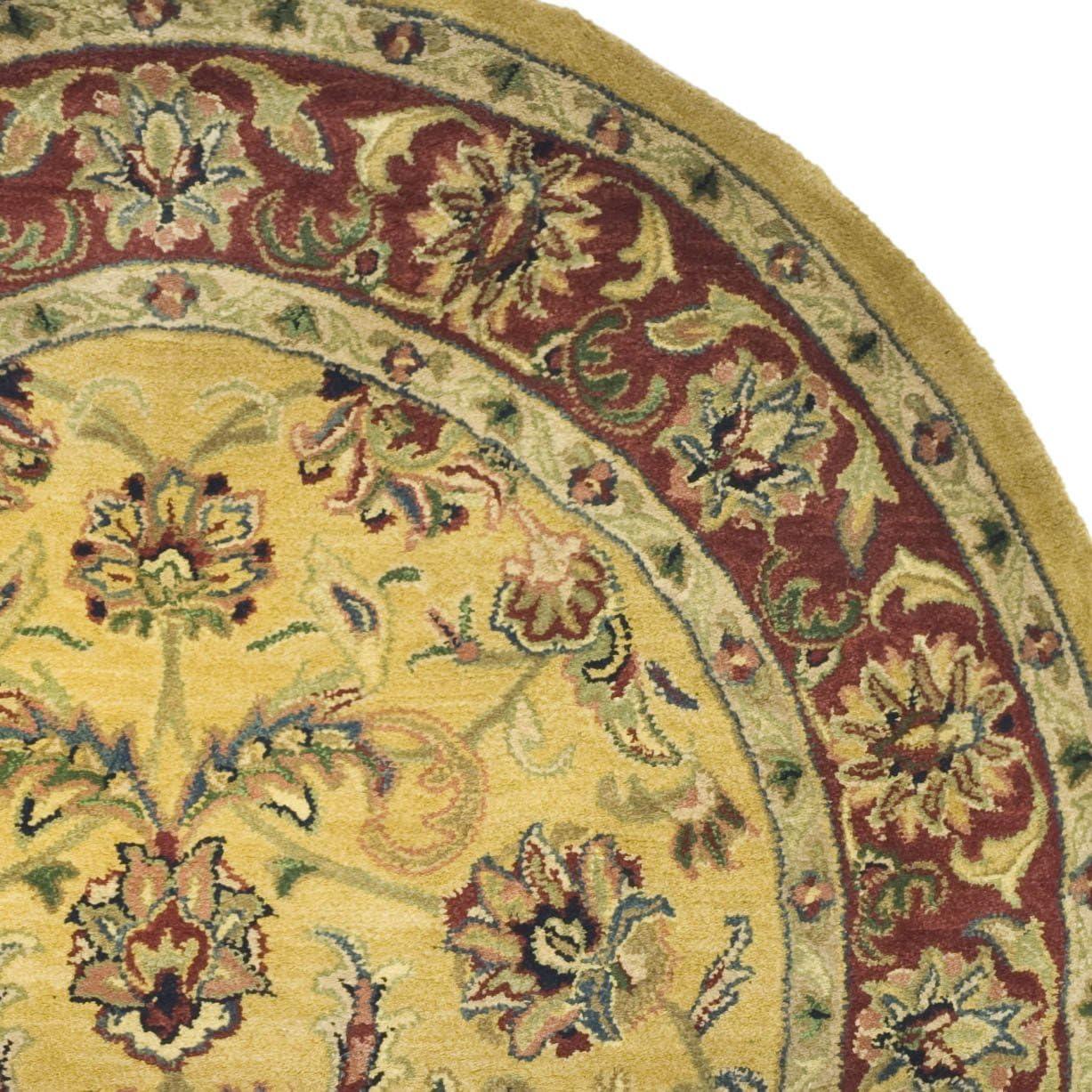 Safavieh CLASSIC, GOLD / RED, 4'-6" X 6'-6" Oval, Area Rug