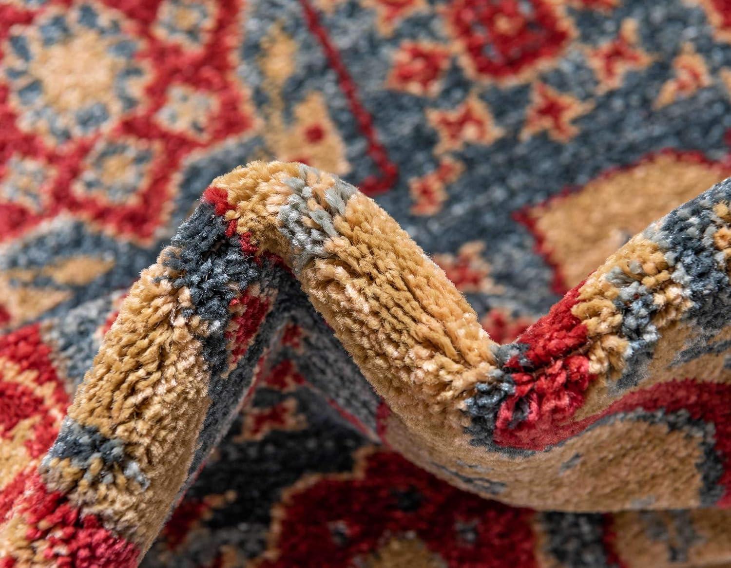 Unique Loom 3' 3 x 5' 3 Palace Saray Navy Blue Area Rug