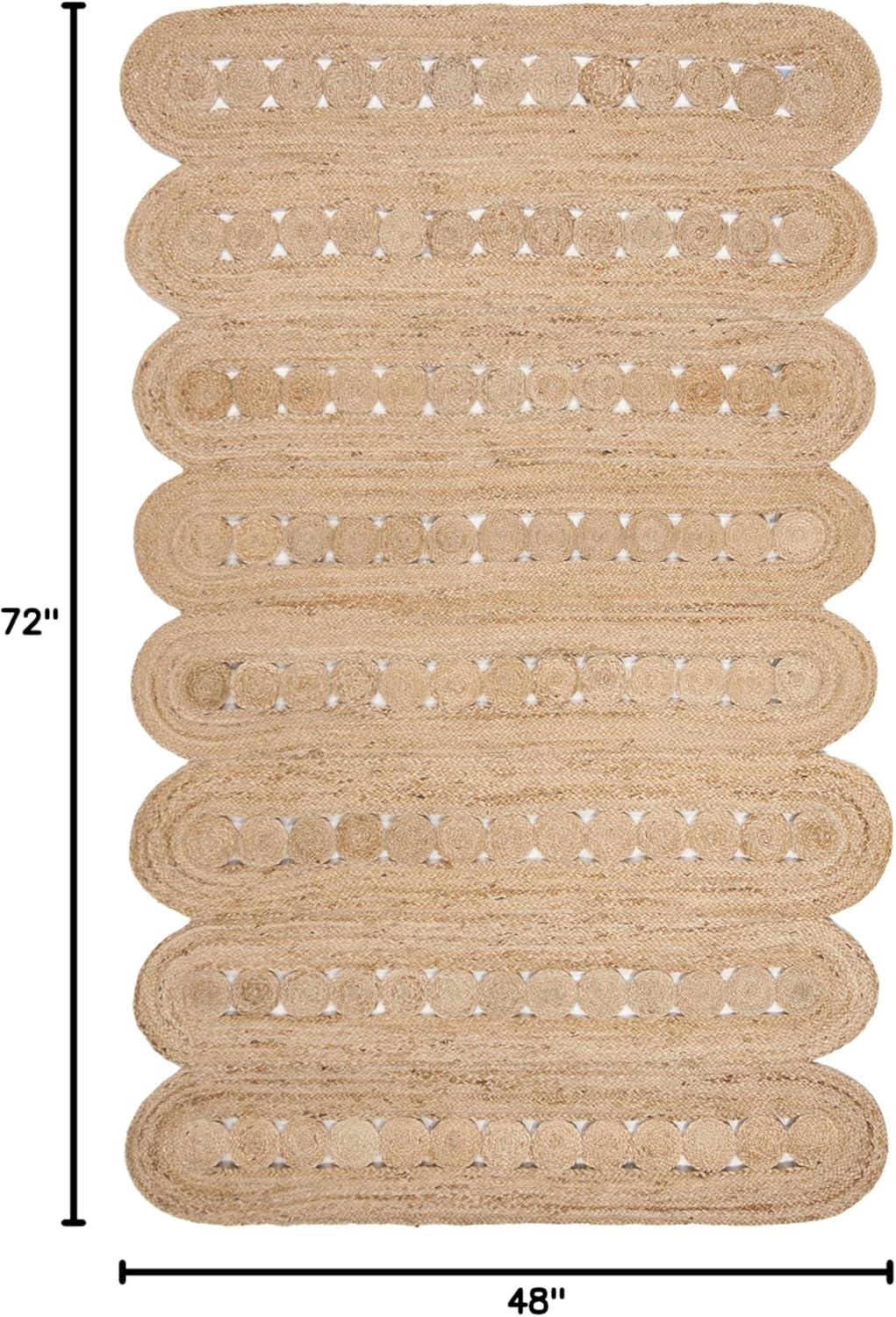 Natural Fiber NF365 Hand Woven Area Rug - Natural - 4'x6' - Safavieh.
