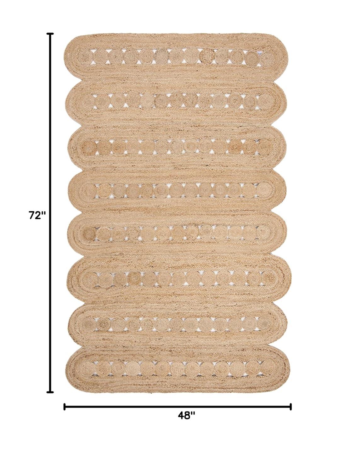 Natural Fiber NF365 Hand Woven Indoor Area Rug - Natural - 4'x6' - Safavieh