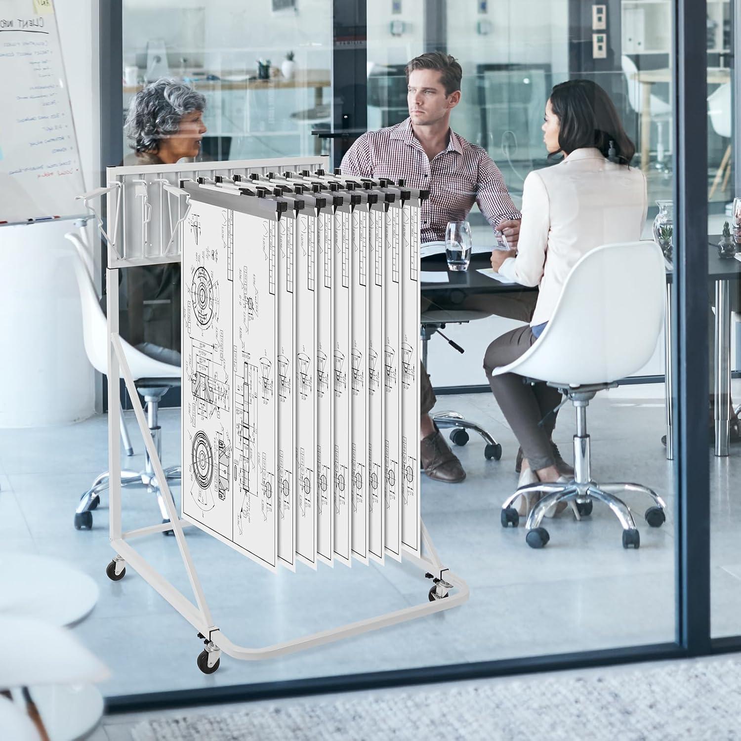 VEVOR Metal Shelves Hanging File Frames