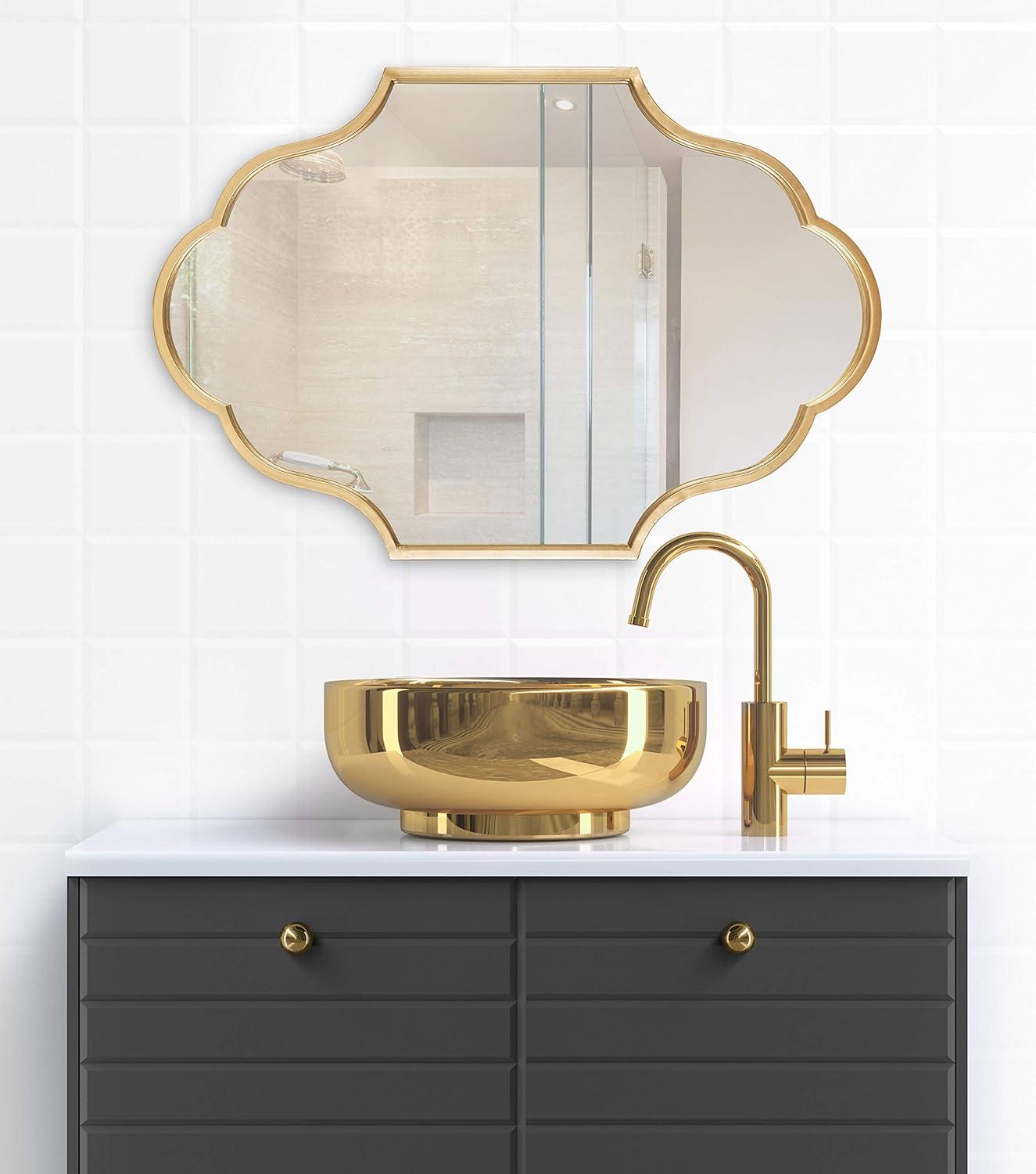 MacLuu Metal Flat Wall Mirror