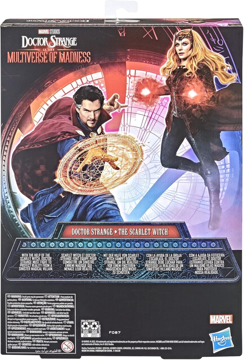 Marvel Avengers Titan Hero Series Doctor Strange and The Scarlet Witch Action Figures