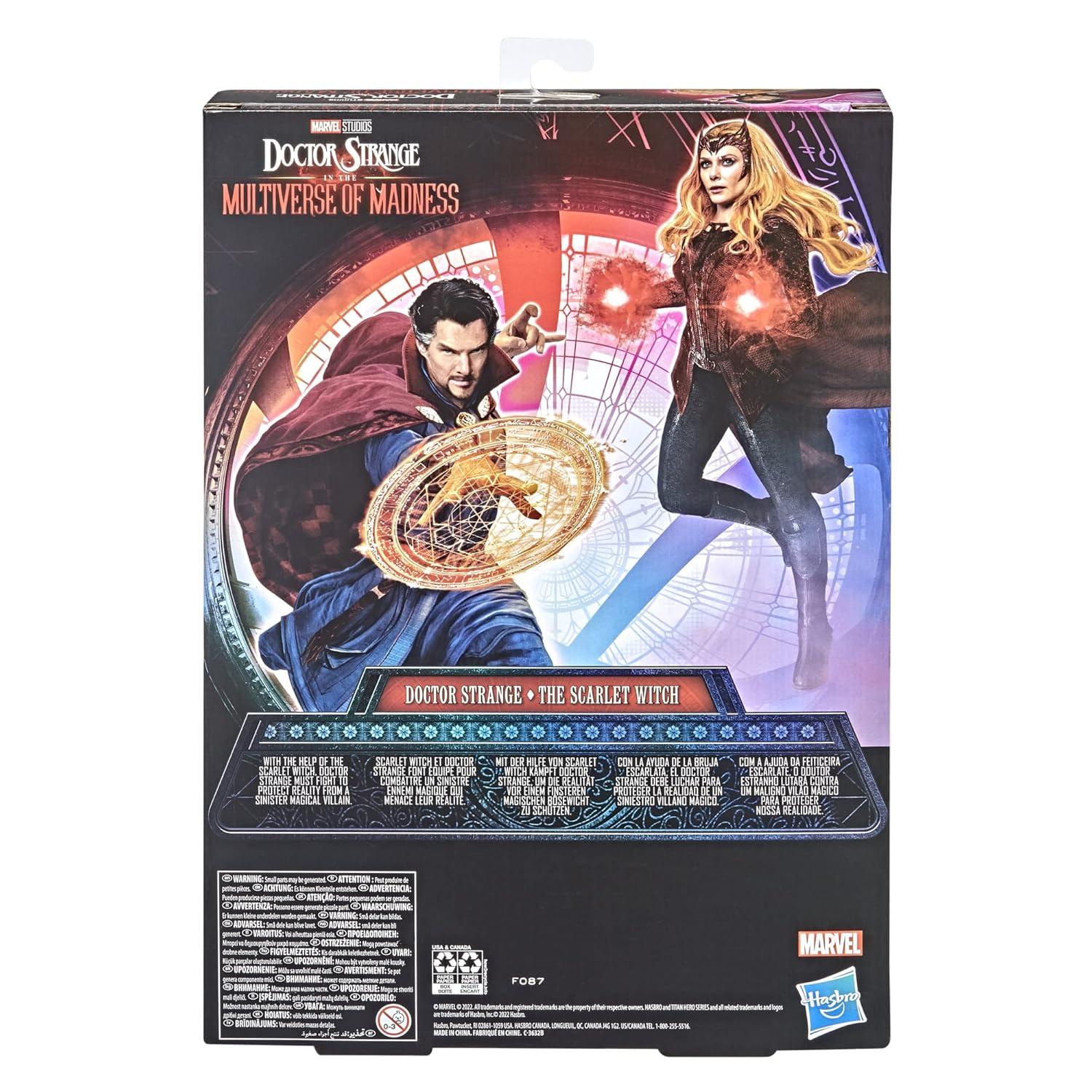 Marvel Avengers Titan Hero Series Doctor Strange and The Scarlet Witch Action Figures