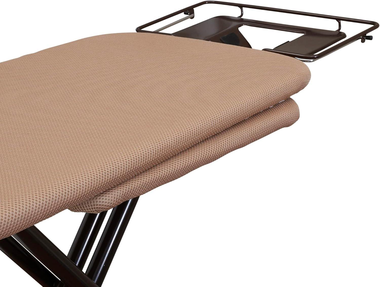 Household Essentials Mega Wide Top Ironing Board 4 Legs Antique Bronze Frame