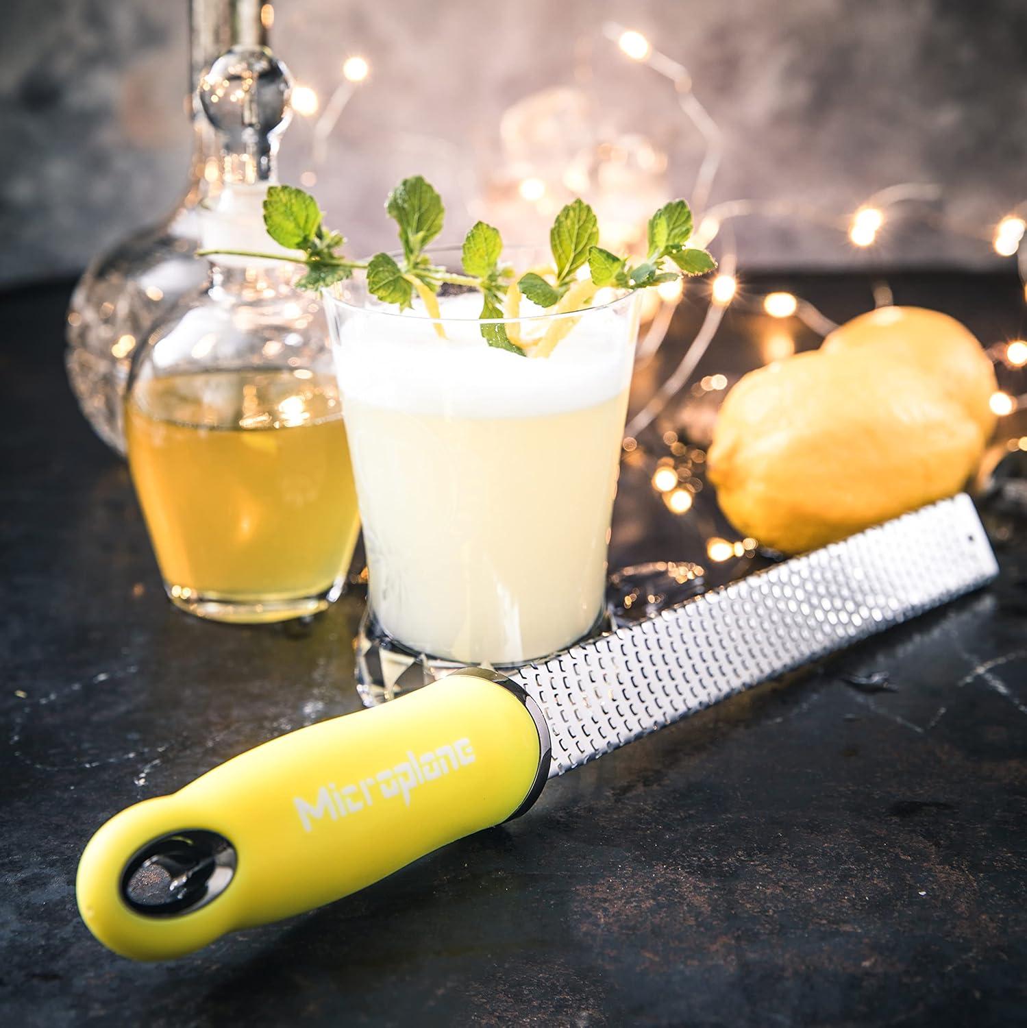 Microplane Premium Classic Zester Grater, Neon Yellow