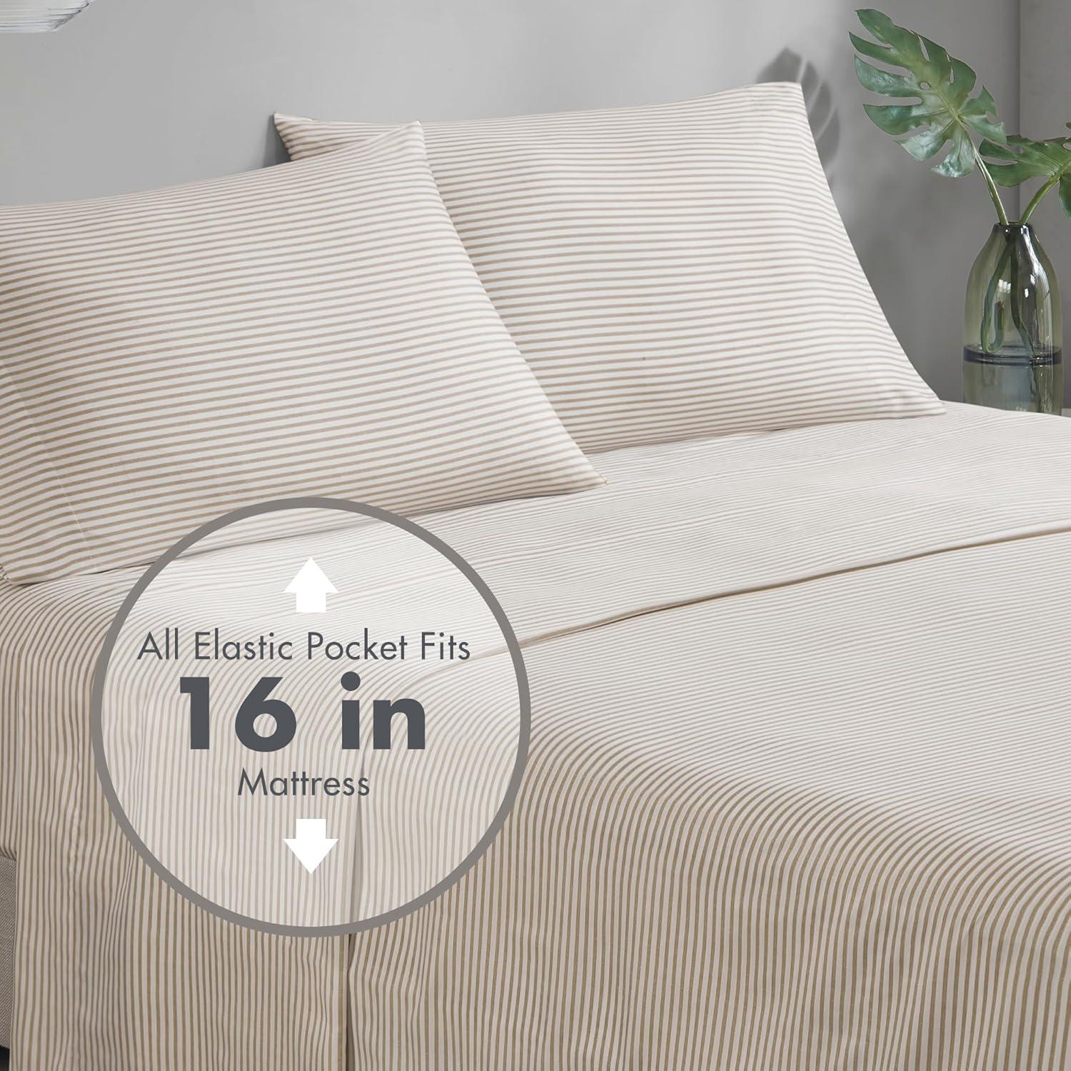 Madison Park Essentials Jaxon Comforter Set with Bed Sheets