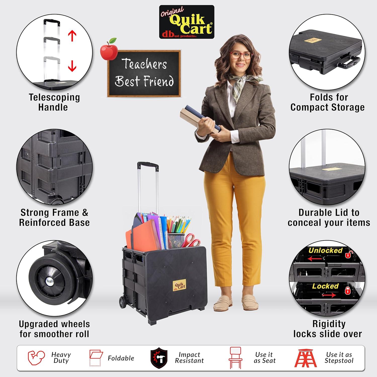 dbest products Quick Cart with Lid