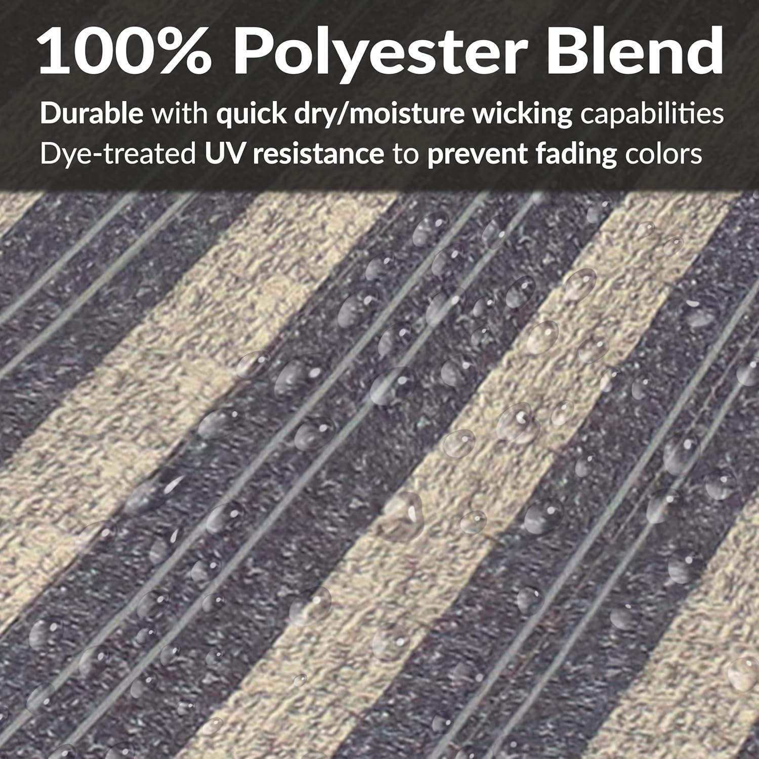 2-Person Quilted Polyester Spreader Bar Hammock