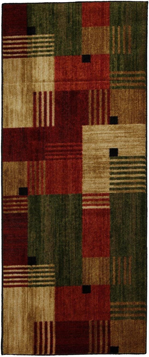 Mohawk Home Alliance Indoor Geometric Runner Rug, Multi, 2' x '5