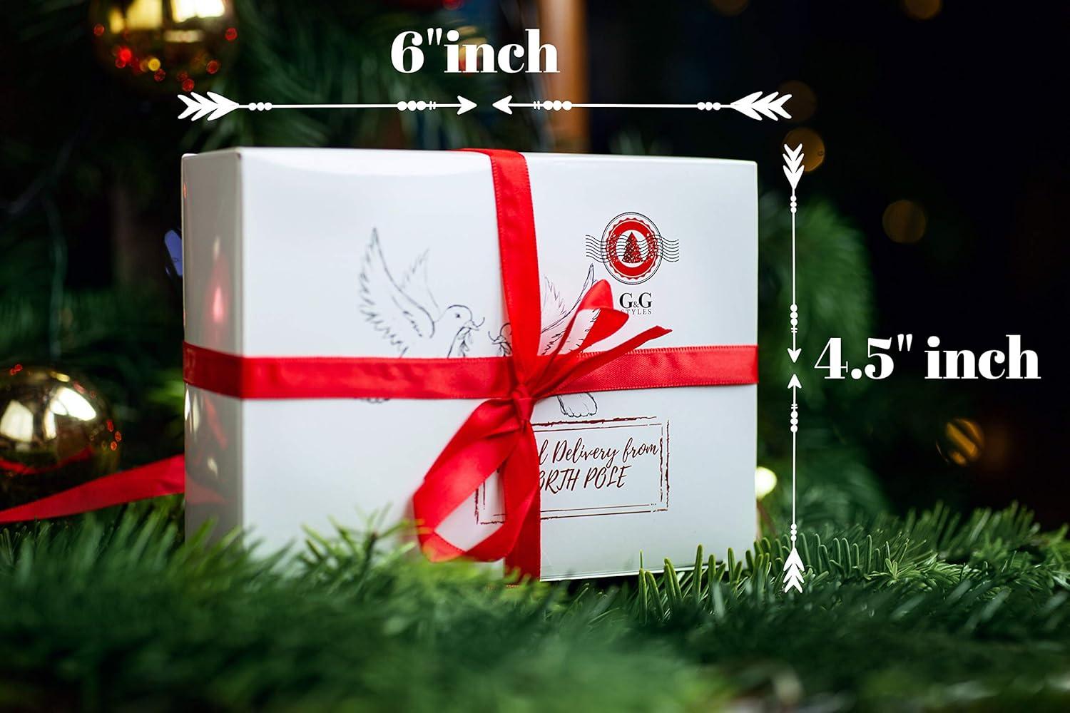 G&G Style Friendship Doves - Home Alone 2 Resin Christmas Ornament Set of Two Doves - Best Gift for Someone Special - Small