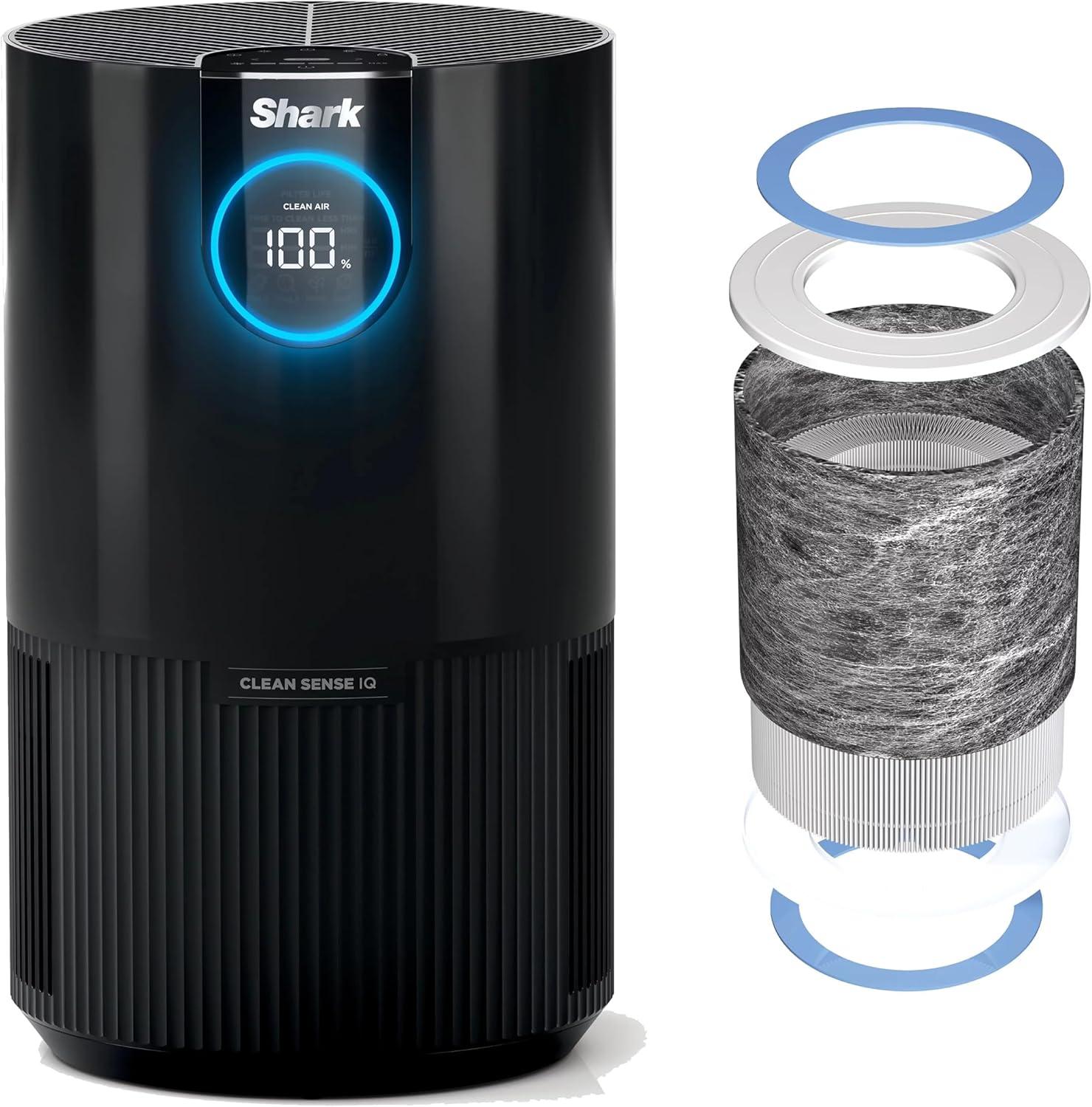 Charcoal Grey HEPA Air Purifier with Clean Sense IQ for 500 Sq. Ft.