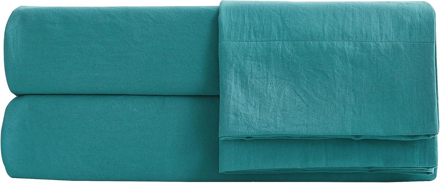 Teal Full Size Microfiber Deep Pocket Sheet Set