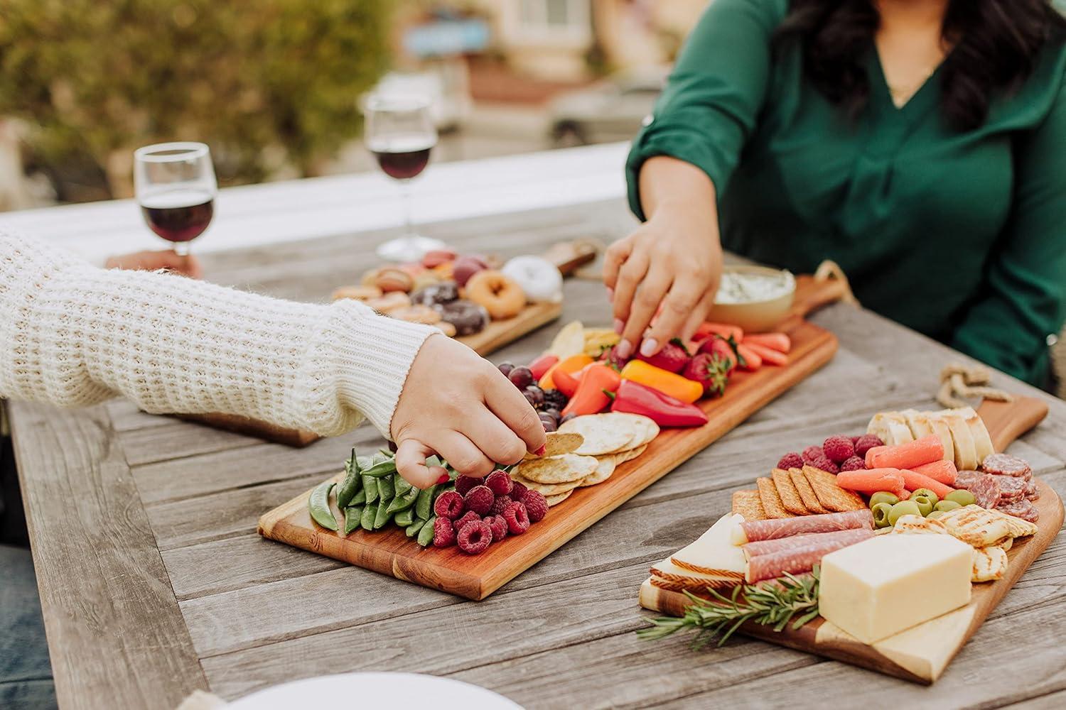 Toscana Artisan 30 Inch Acacia Charcuterie Board