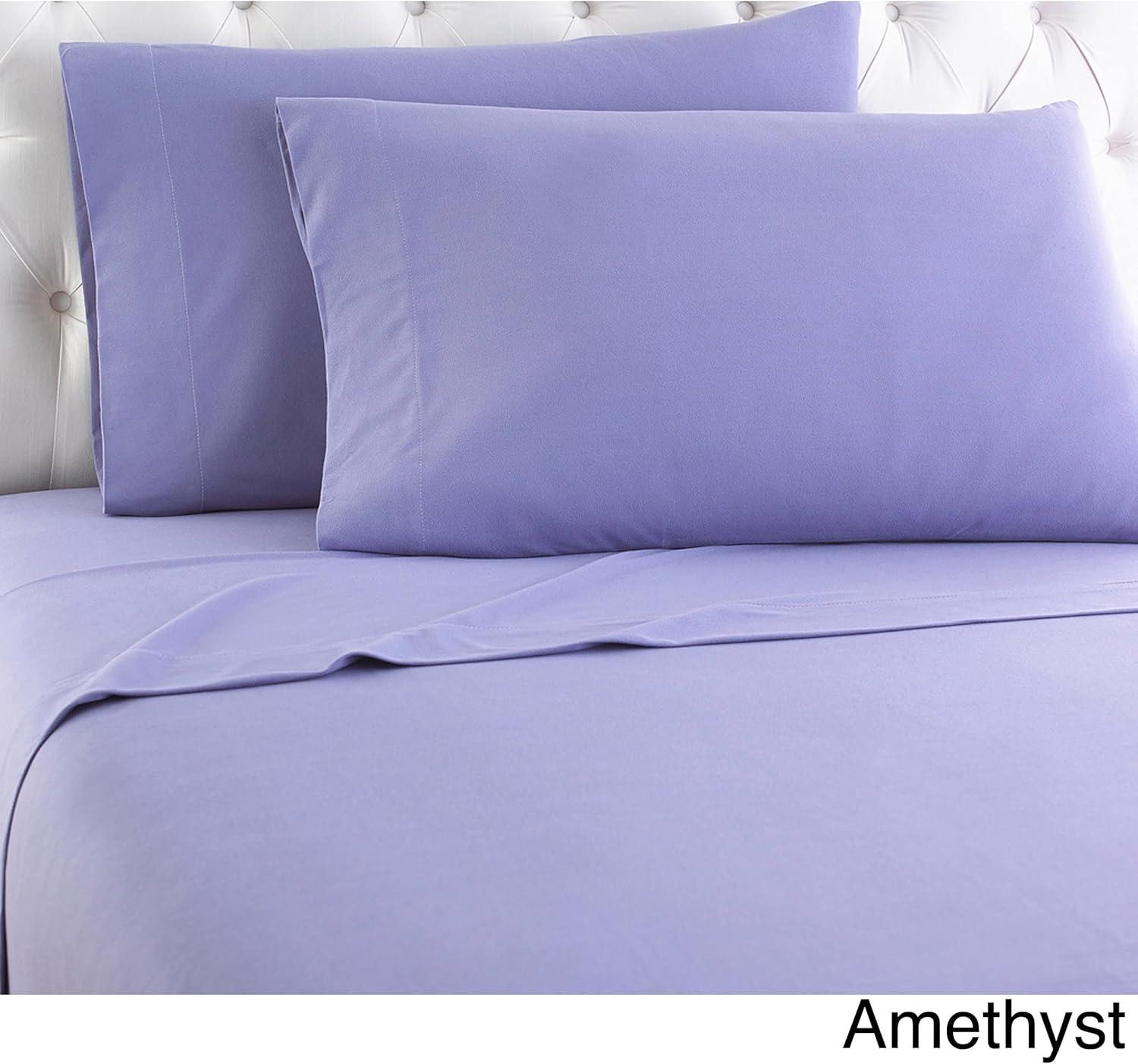 Micro Flannel® Micro Flannel® Solid Color Deep-Pocket Sheet Set