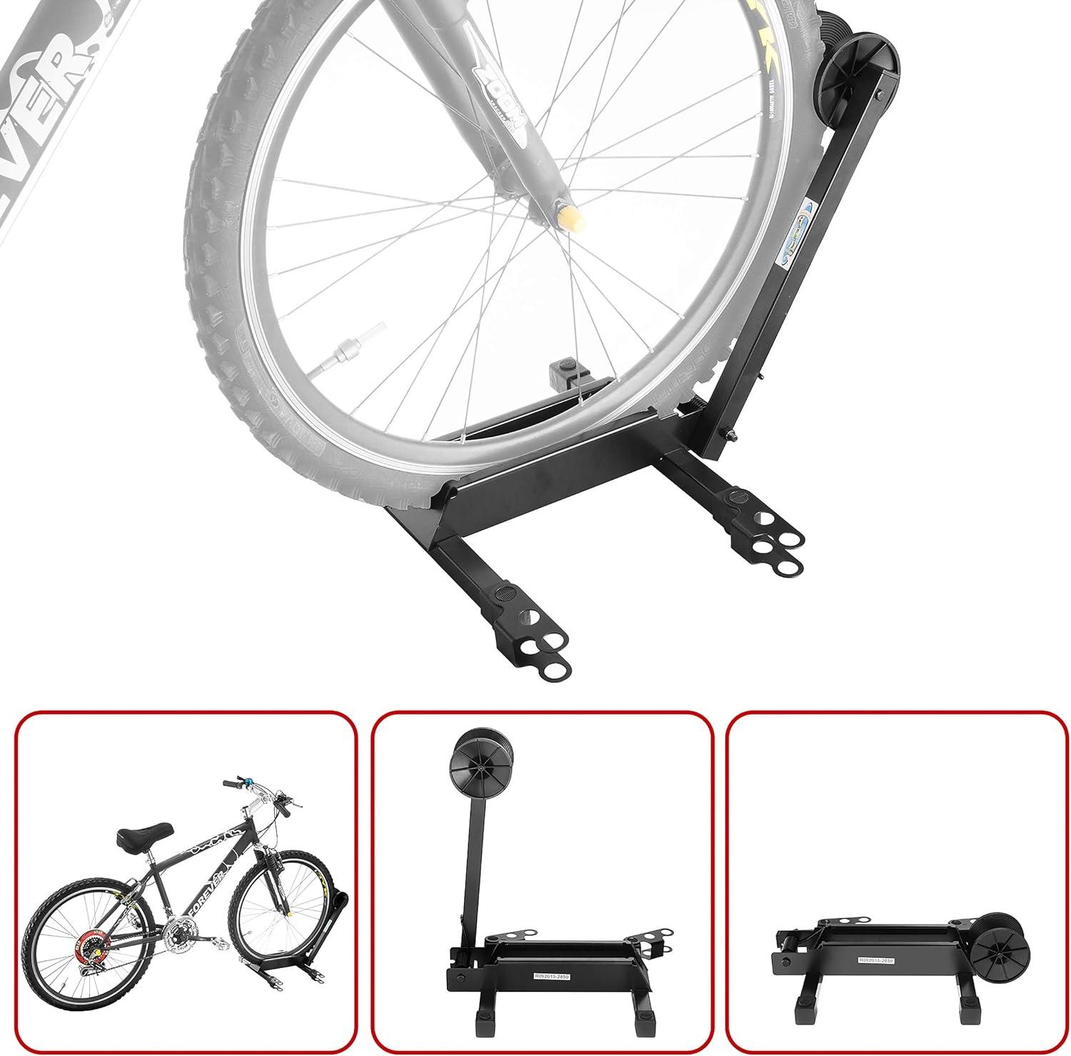 2026 EZConnect Foldable Bike Rack Bicycle Storage Floor Stand