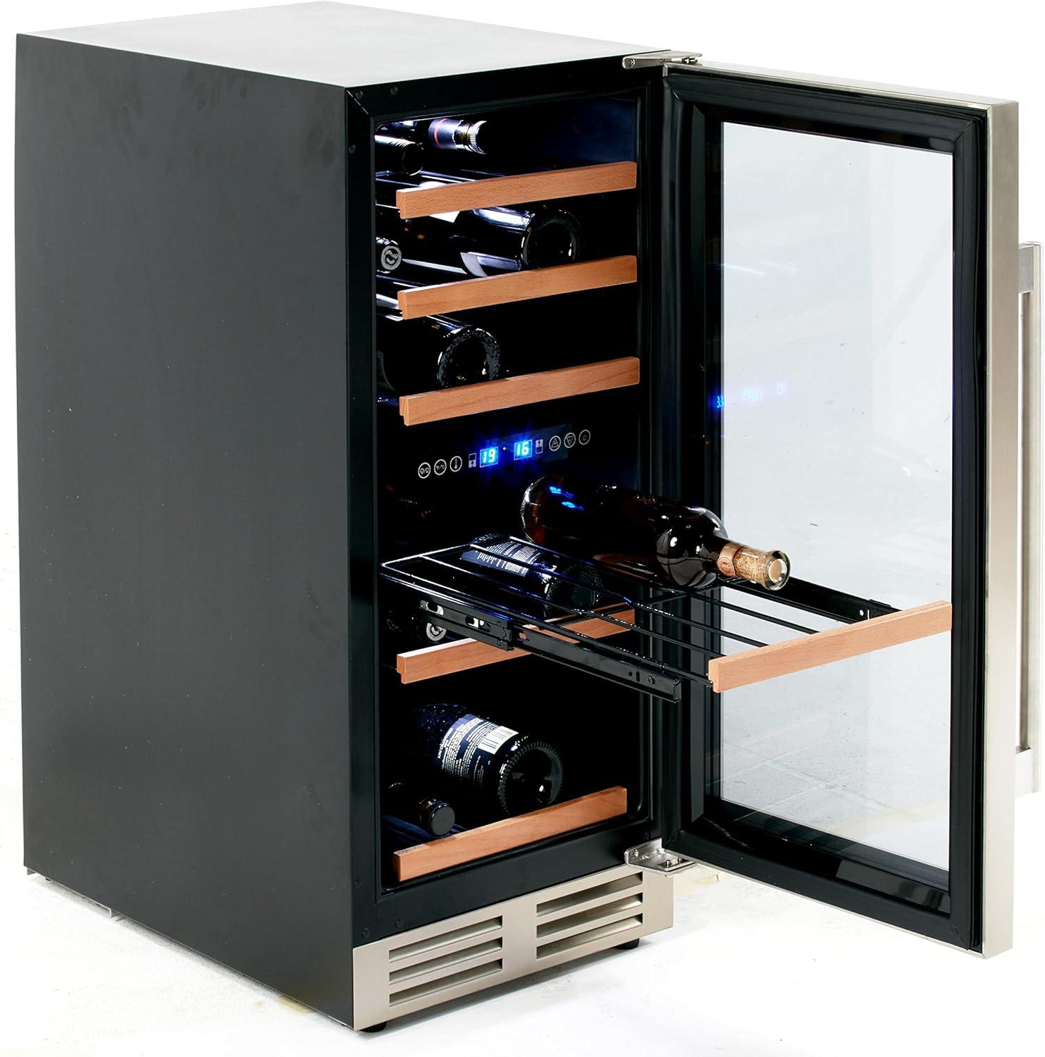 Avanti 28 Bottle DESIGNER Series Dual-Zone Wine Cooler