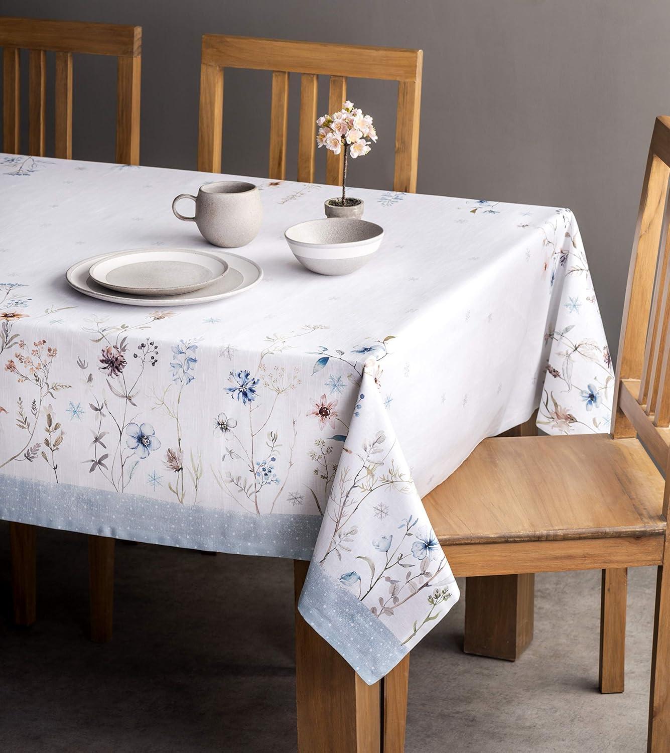 Maison d' Hermine Floral 100% Cotton Tablecloth
