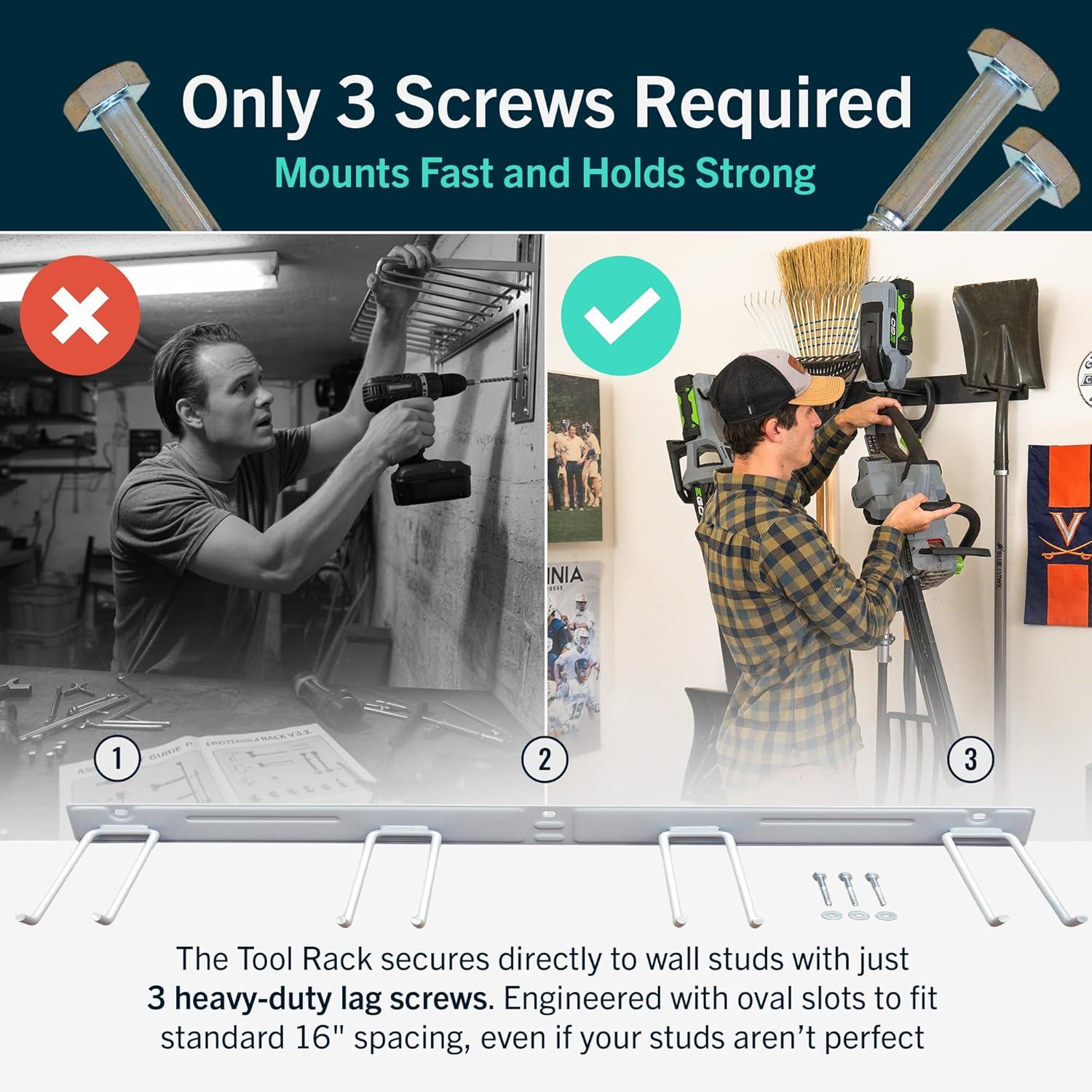 StoreYourBoard Bedrock Garage Tool Organizer | Grey