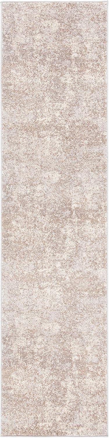 Madison MAD471 Power Loomed Indoor Runner Rug - Grey/Beige - 2'2"x16' - Safavieh