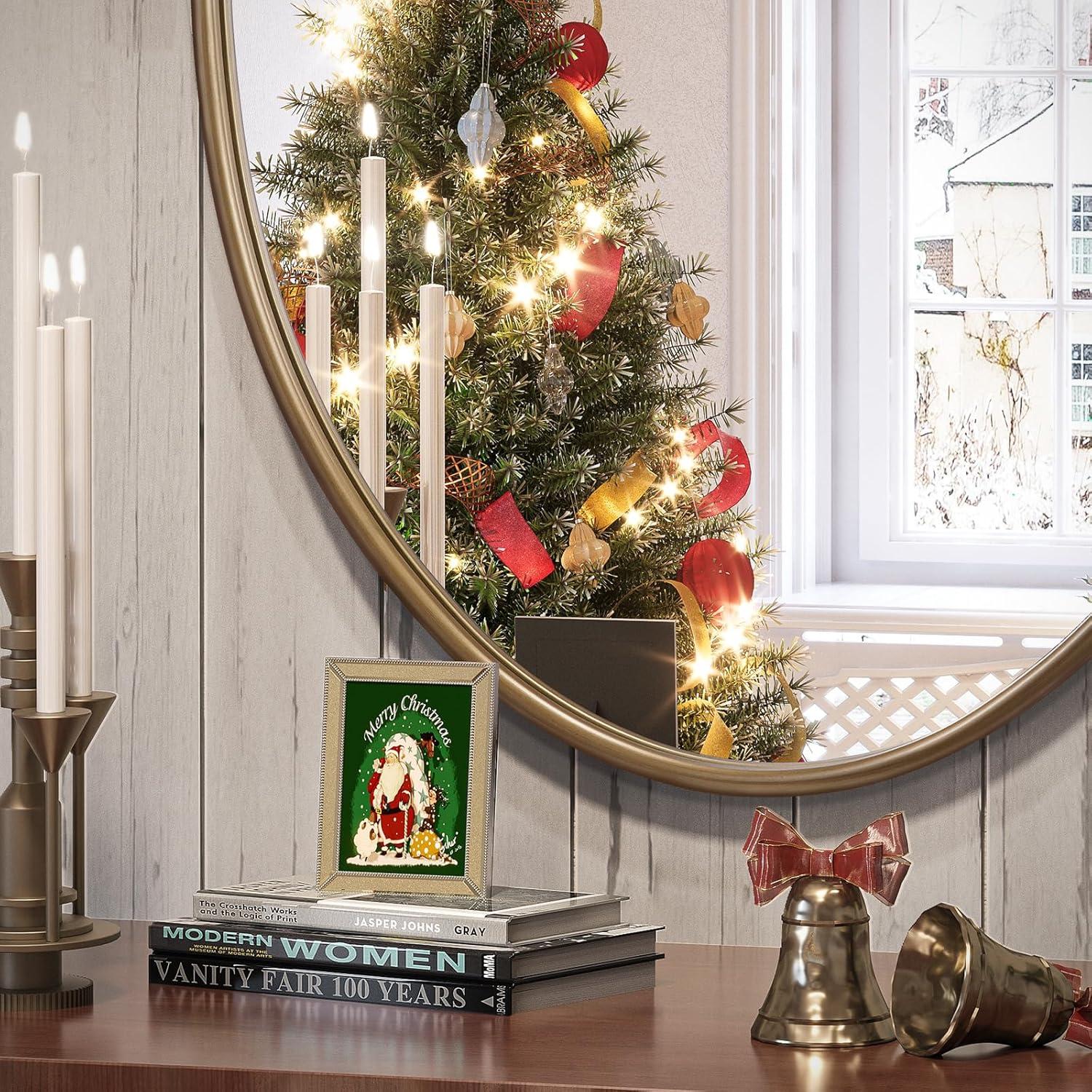 Kate & Laurel All Things Decor 24"x36" Arendahl Traditional Vertical Oval Wall Mirror Antique Gold: Ornate, No Assembly Required