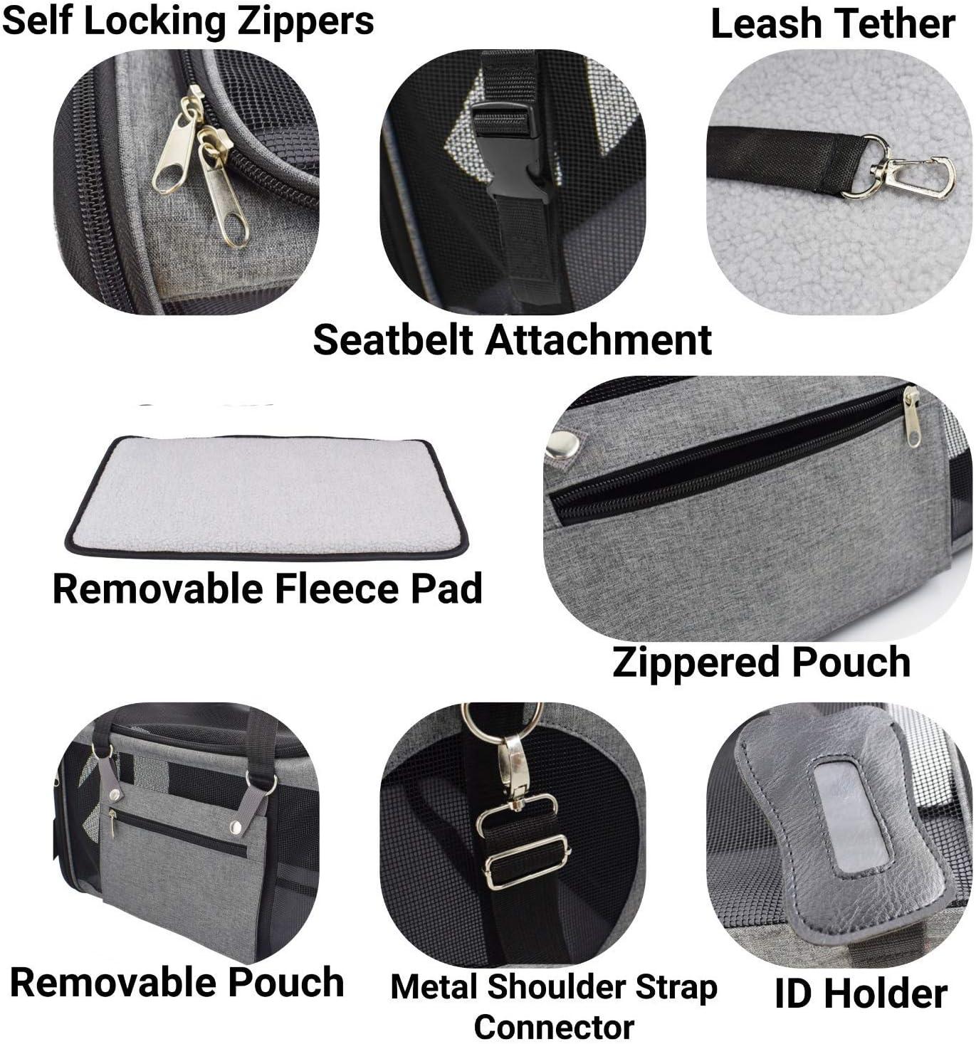 Parisian Series Airline Approved Soft Sided Pet Carrier