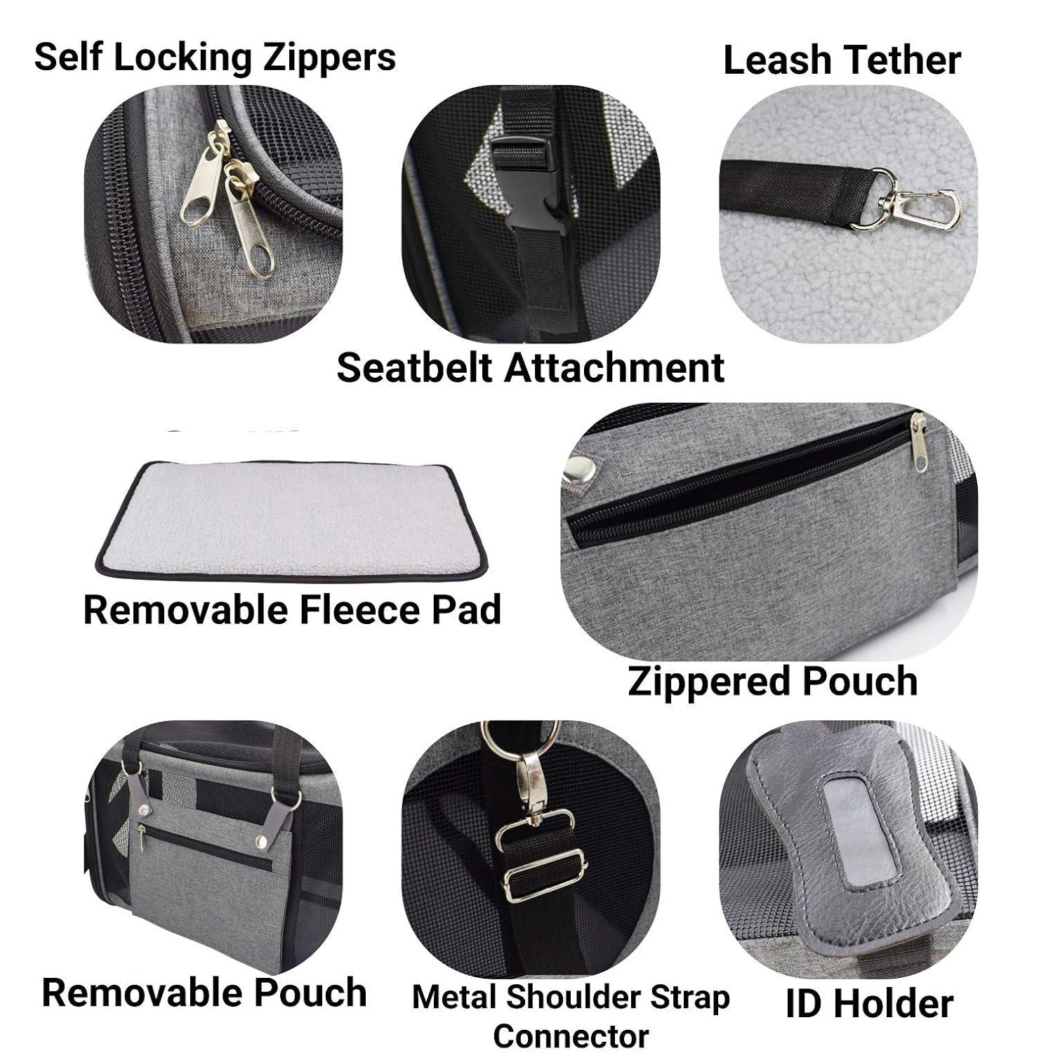 Parisian Series Airline Approved Soft Sided Pet Carrier