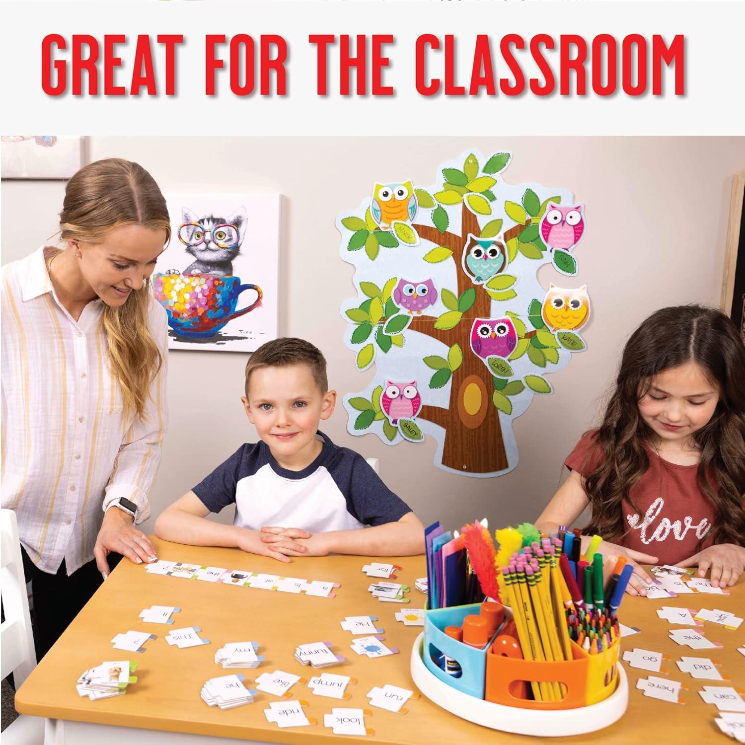 Hapinest Sentence Building for Kids, Learning Game Grammar Reading & Speech Therapy Materials Activities, Kindergarten 1st 2nd Grade Special Education Classroom Must Haves for Teachers & Homeschool