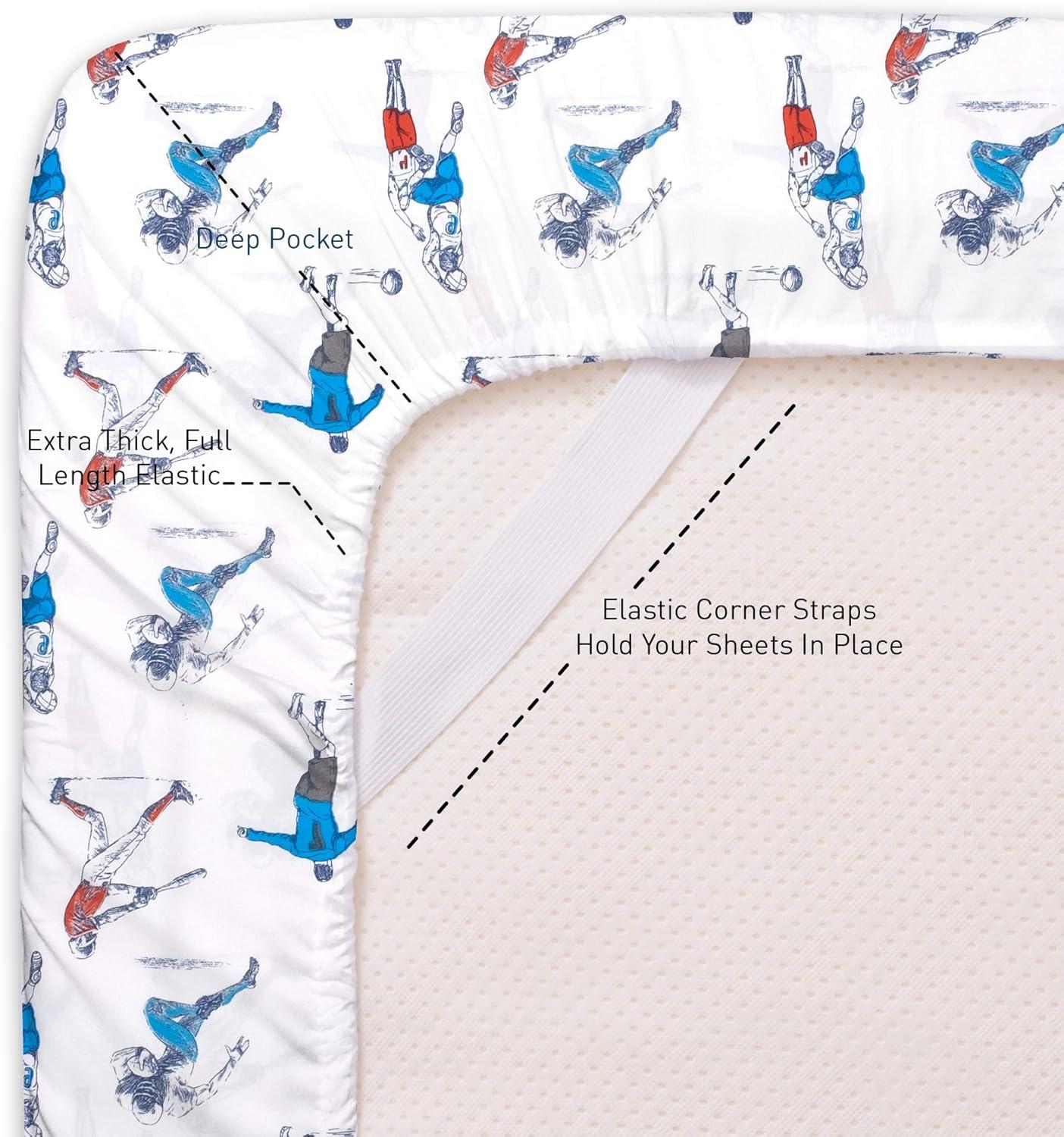 Baseball Sports Kids Bed Sheet Set