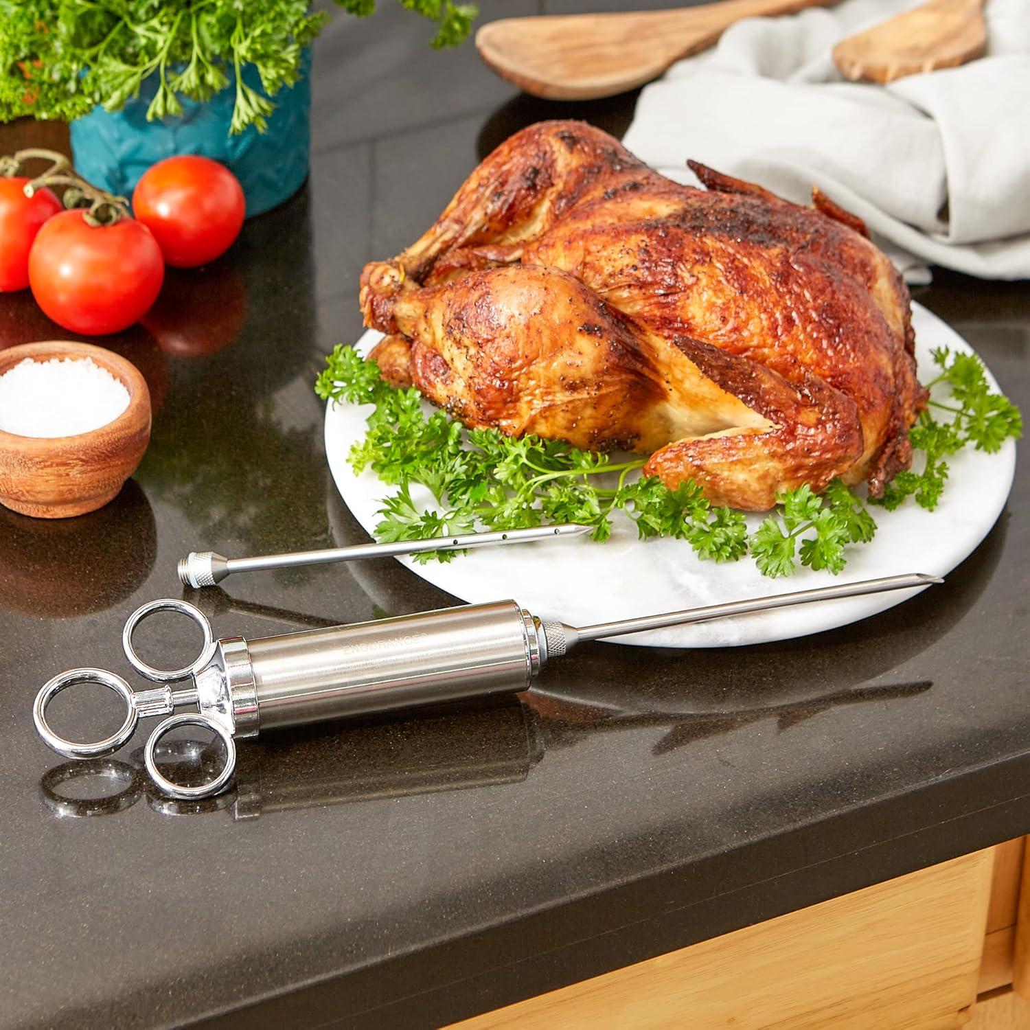 Design Imports Design Imports Stainless Steel Manual Meat Injector