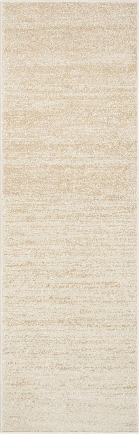 SAFAVIEH Adirondack Esmond Abstract Runner Rug, Champagne/Cream, 2'1" x 6'