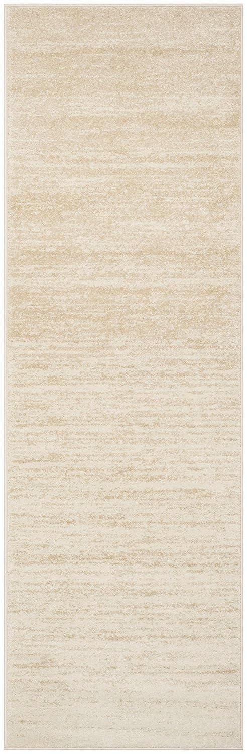 SAFAVIEH Adirondack Esmond Abstract Runner Rug, Champagne/Cream, 2'1" x 6'