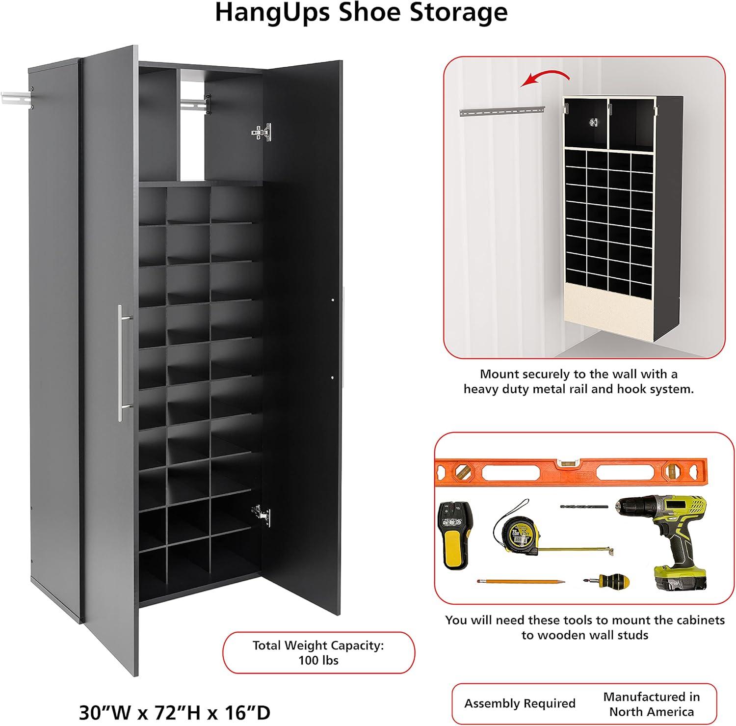 Hangups Shoe Storage Cabinet - Prepac