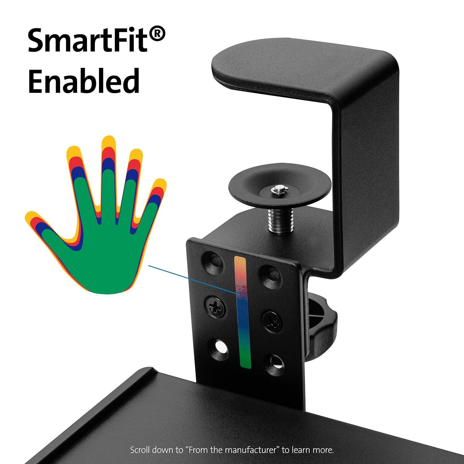 Kensington Smartfit Tooless Clamp-On Keyboard Drawer K55407WW